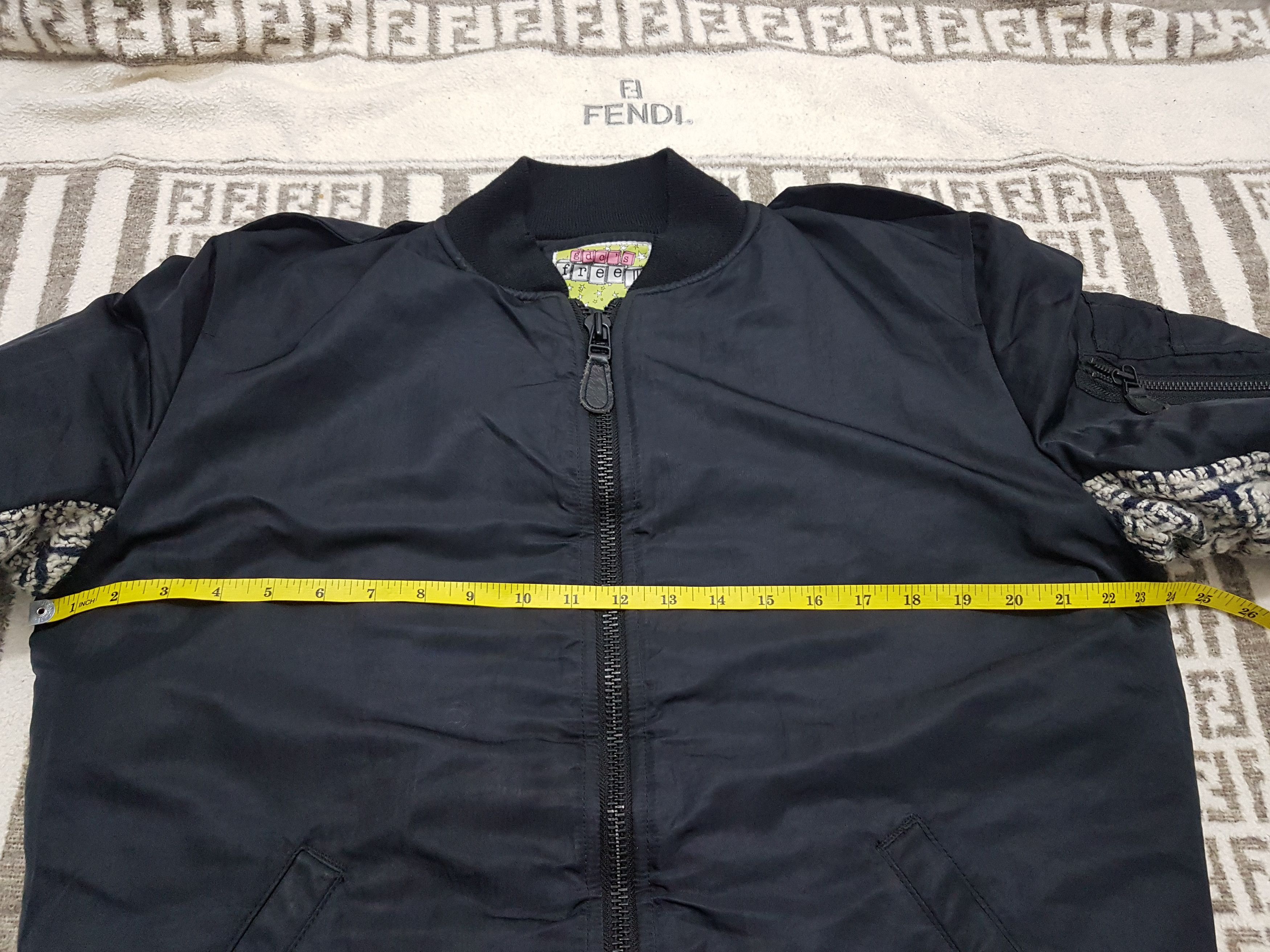 Japanese Brand AW 2006/07, GDC Military Bomber Patchwork Bomber Jacket Size US M / EU 48-50 / 2 - 12 Thumbnail