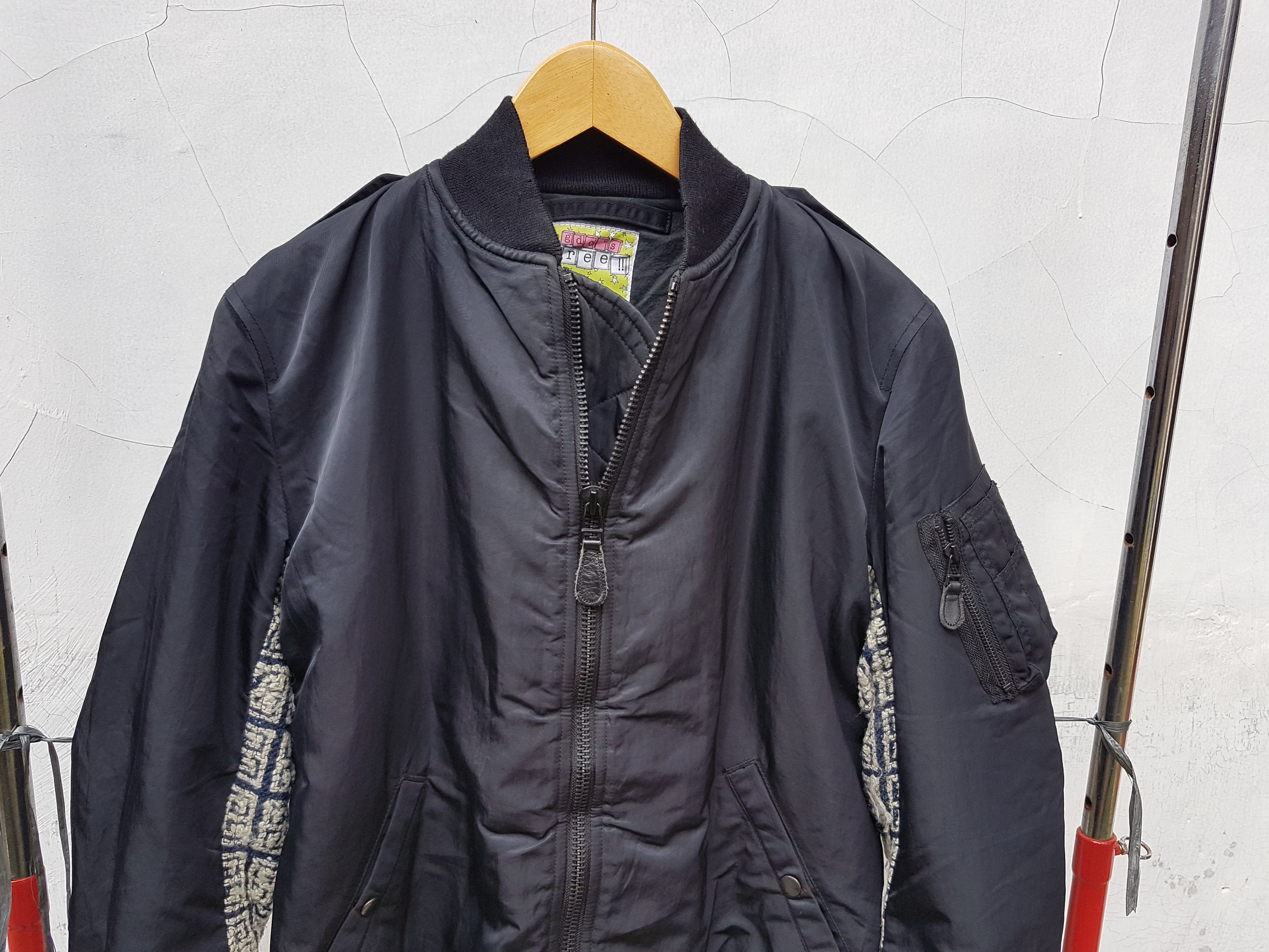 Japanese Brand AW 2006/07, GDC Military Bomber Patchwork Bomber Jacket Size US M / EU 48-50 / 2 - 5 Thumbnail
