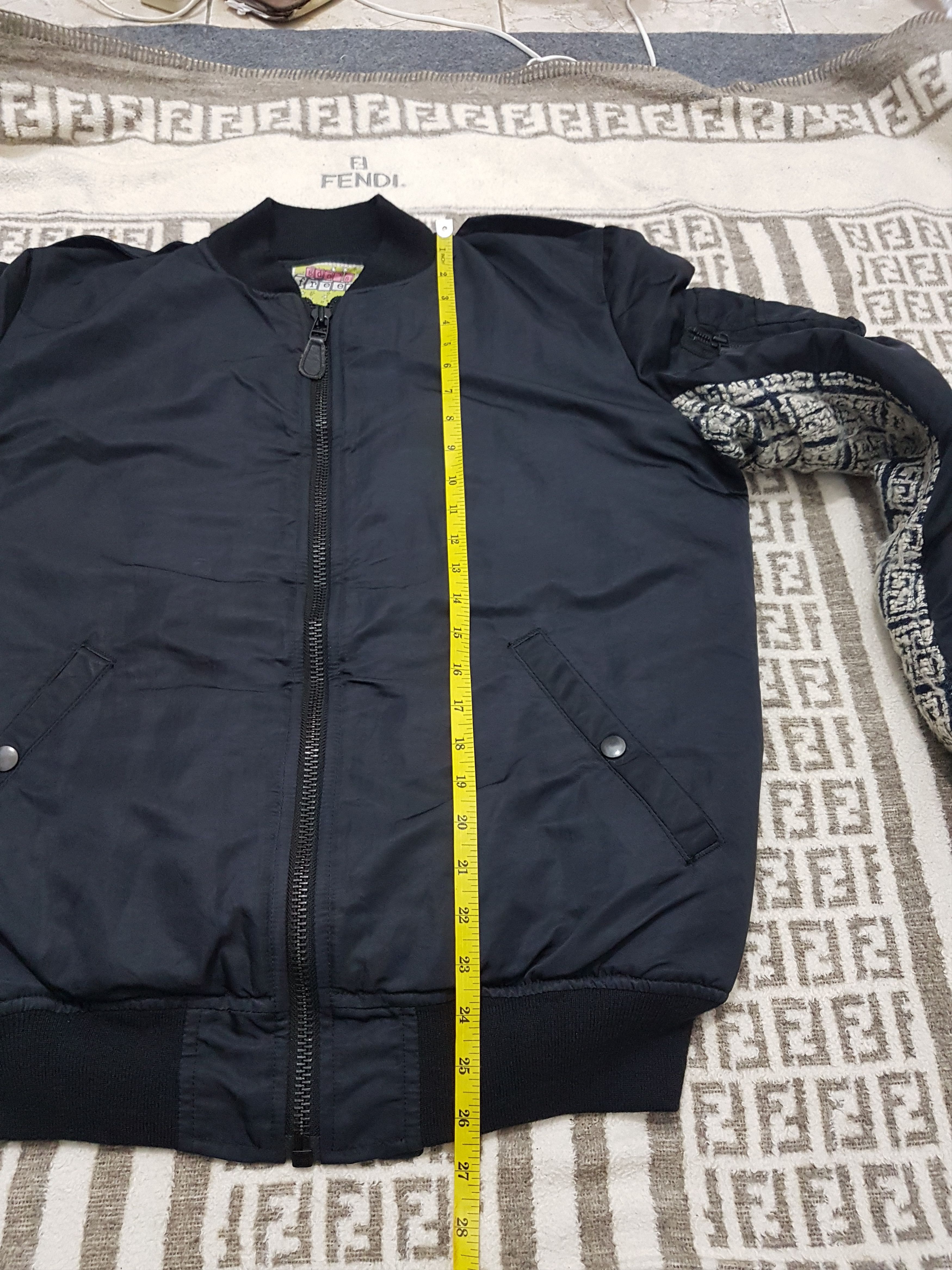 Japanese Brand AW 2006/07, GDC Military Bomber Patchwork Bomber Jacket Size US M / EU 48-50 / 2 - 11 Thumbnail