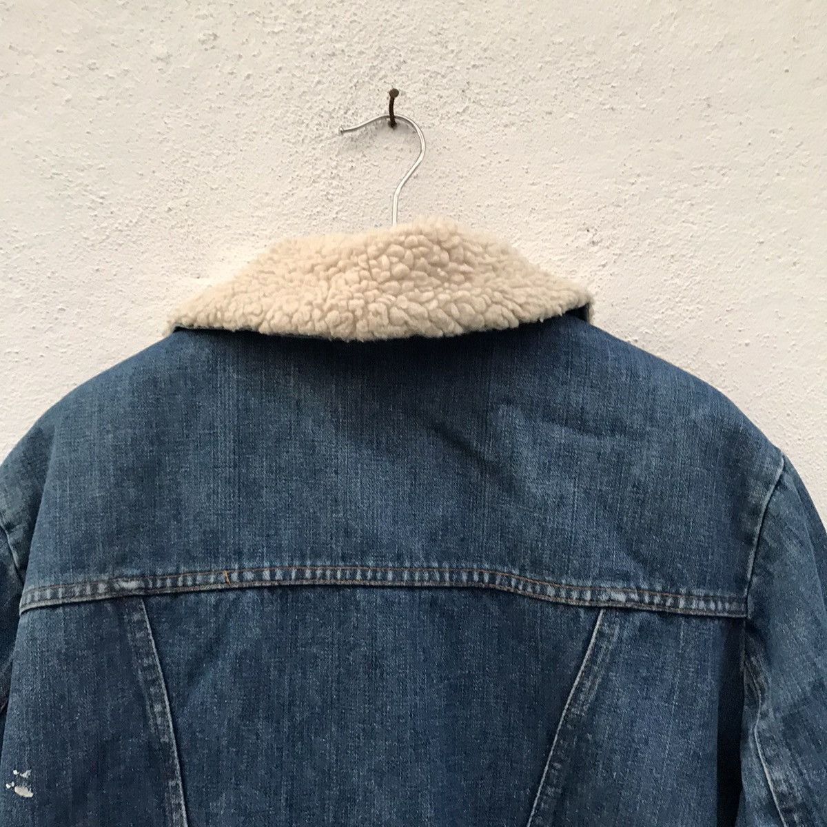 Vintage Vintage Maverick Ranch Coat Sherpa Lining Denim Jacket Size US XL / EU 56 / 4 - 12 Thumbnail