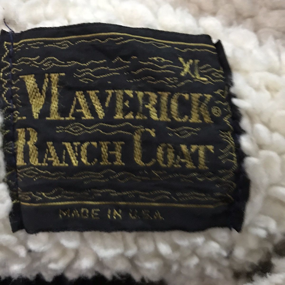 Vintage Vintage Maverick Ranch Coat Sherpa Lining Denim Jacket Size US XL / EU 56 / 4 - 18 Thumbnail