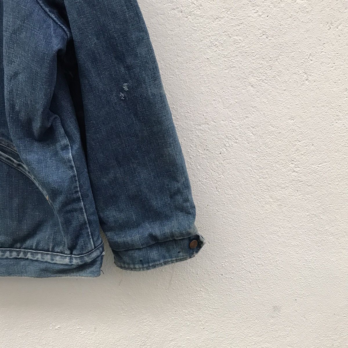 Vintage Vintage Maverick Ranch Coat Sherpa Lining Denim Jacket Size US XL / EU 56 / 4 - 5 Thumbnail