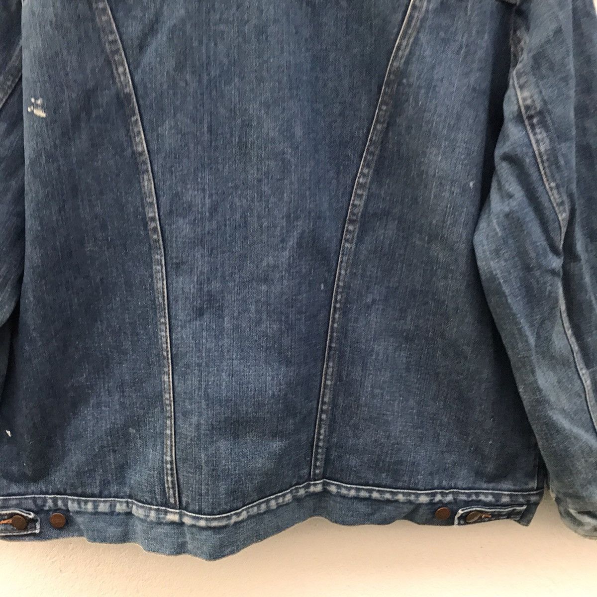 Vintage Vintage Maverick Ranch Coat Sherpa Lining Denim Jacket Size US XL / EU 56 / 4 - 13 Thumbnail