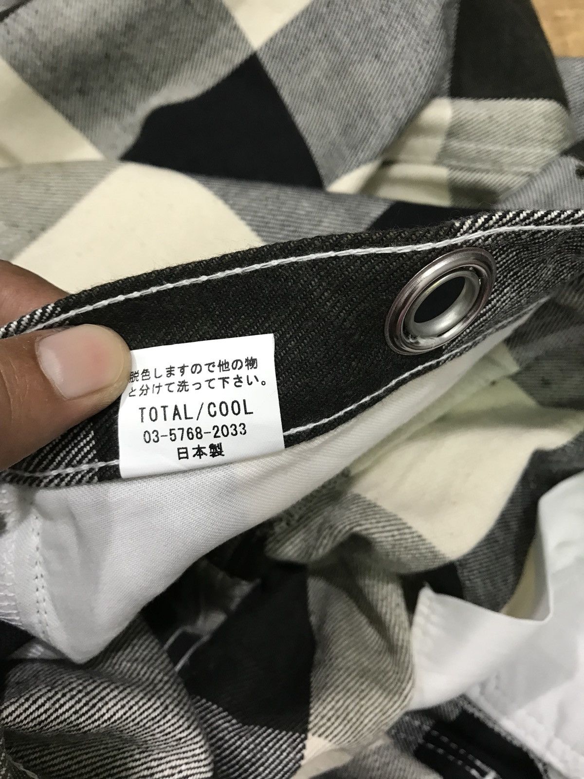 Japanese Brand Stancetc Art Work Tartan Plaid Denim Jeans Made In Japan Size US 44 / EU 60 - 9 Thumbnail
