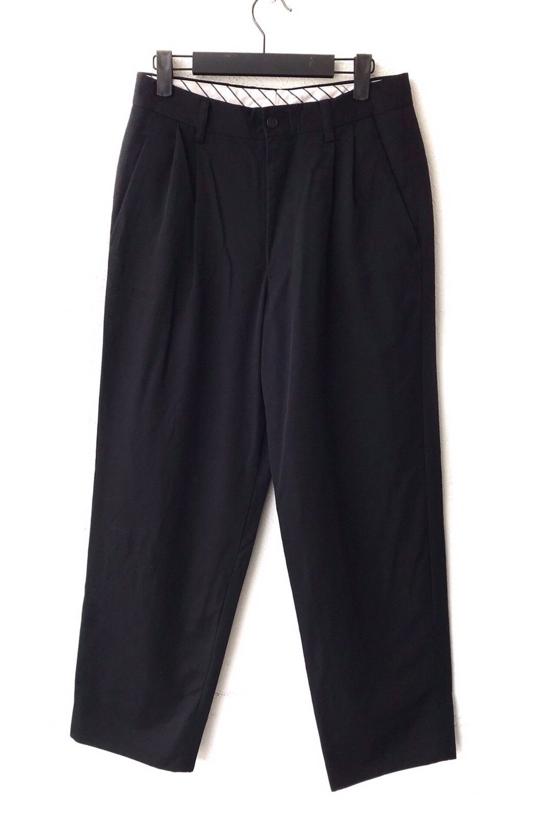 Issey Miyake Made In Japan Issey Miyake Men Wool Casual Pants Size US 29 - 1 Thumbnail