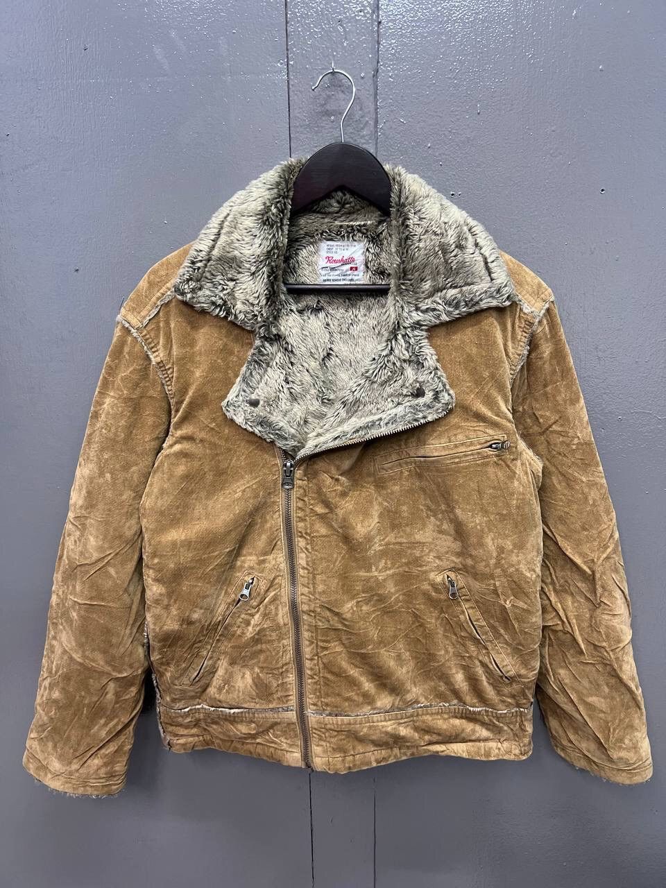 ROUSHATTE UNION MADE DOUBLE COLLAR JACKET FLEECE LINED