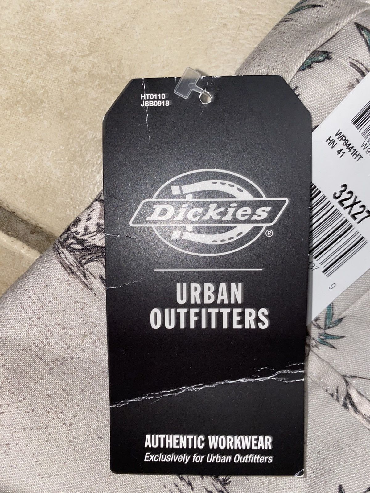 Dickies Vintage Cowboy-Inspired Print Cropped Work Pants Size US 32 / EU 48 - 4 Thumbnail