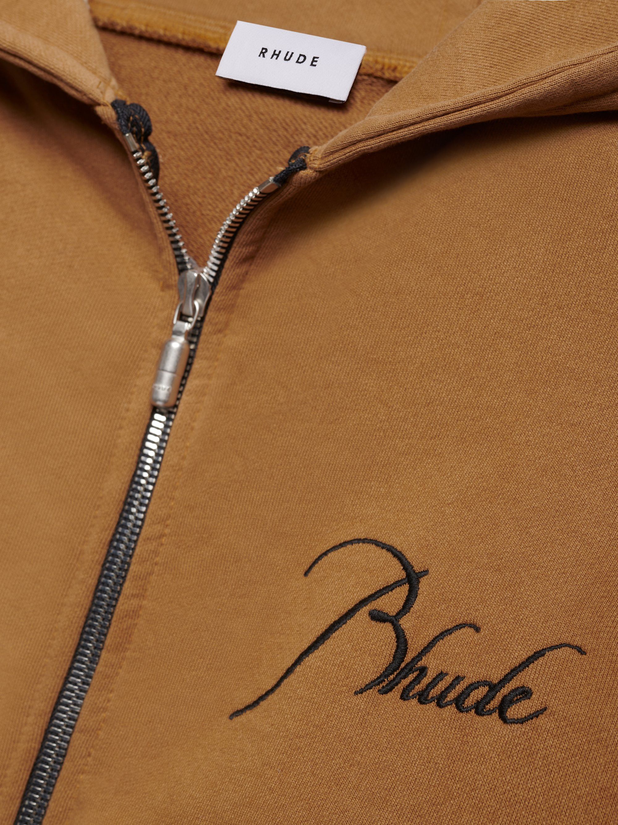 Rhude Rhude Zip Up Embroidered Hoodie Size US XXL / EU 58 / 5 - 3 Thumbnail