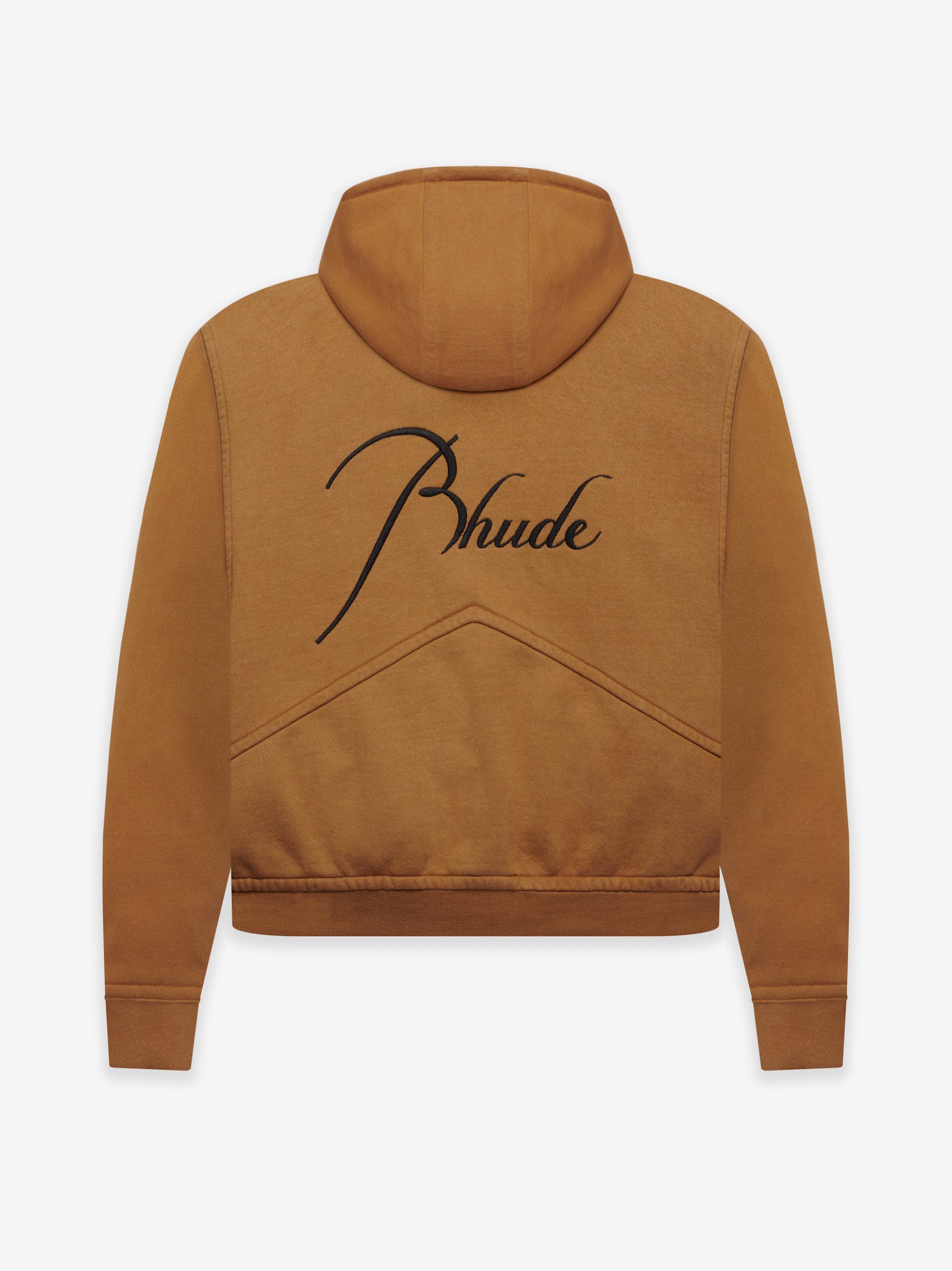 Rhude Rhude Zip Up Embroidered Hoodie | Grailed