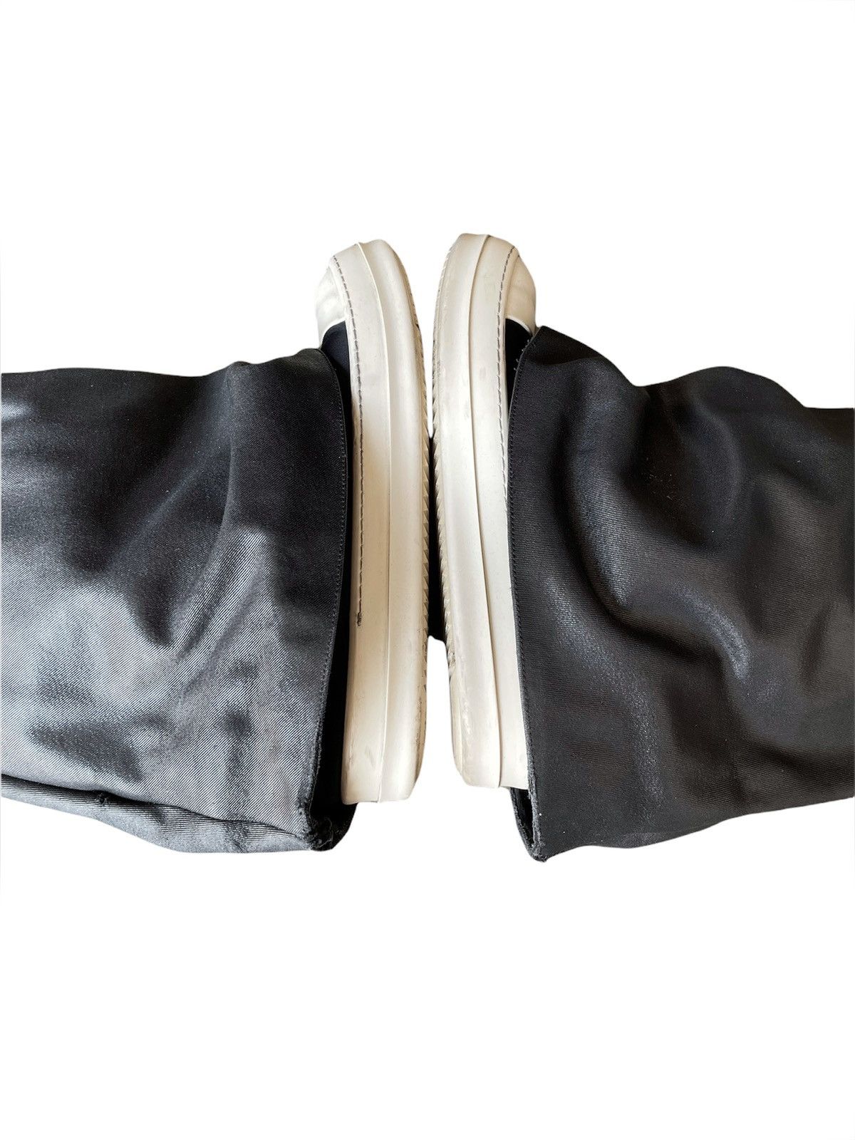 Rick Owens 2017 Waxed Fetish Ramones Size US 9 / EU 42 - 4 Thumbnail