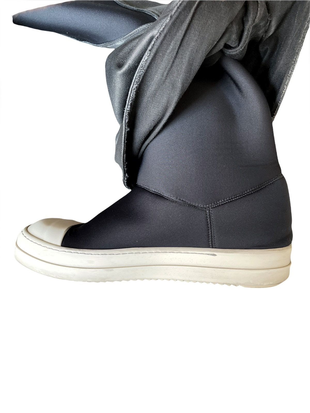 Rick Owens 2017 Waxed Fetish Ramones Size US 9 / EU 42 - 5 Thumbnail