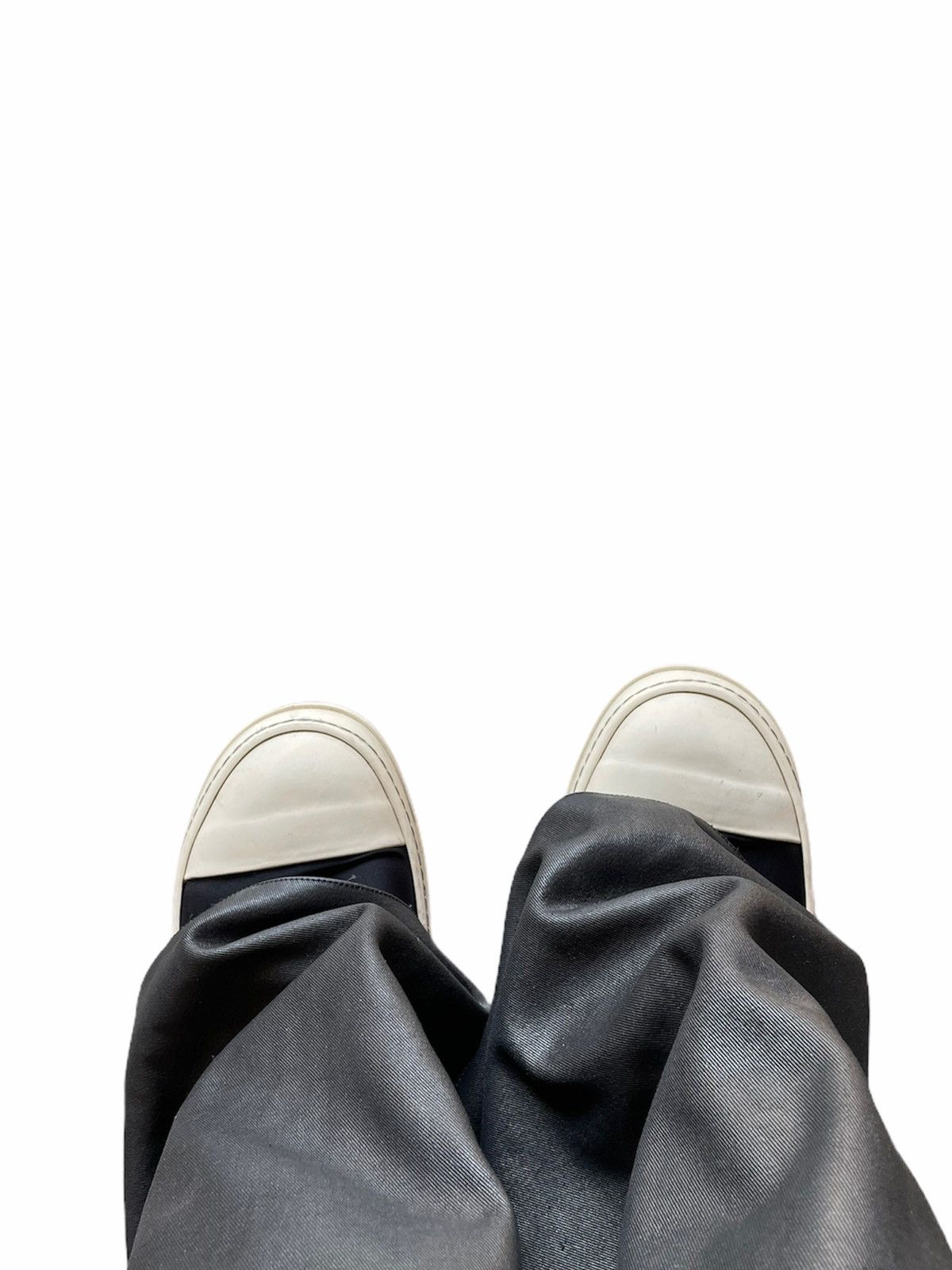 Rick Owens 2017 Waxed Fetish Ramones Size US 9 / EU 42 - 7 Thumbnail