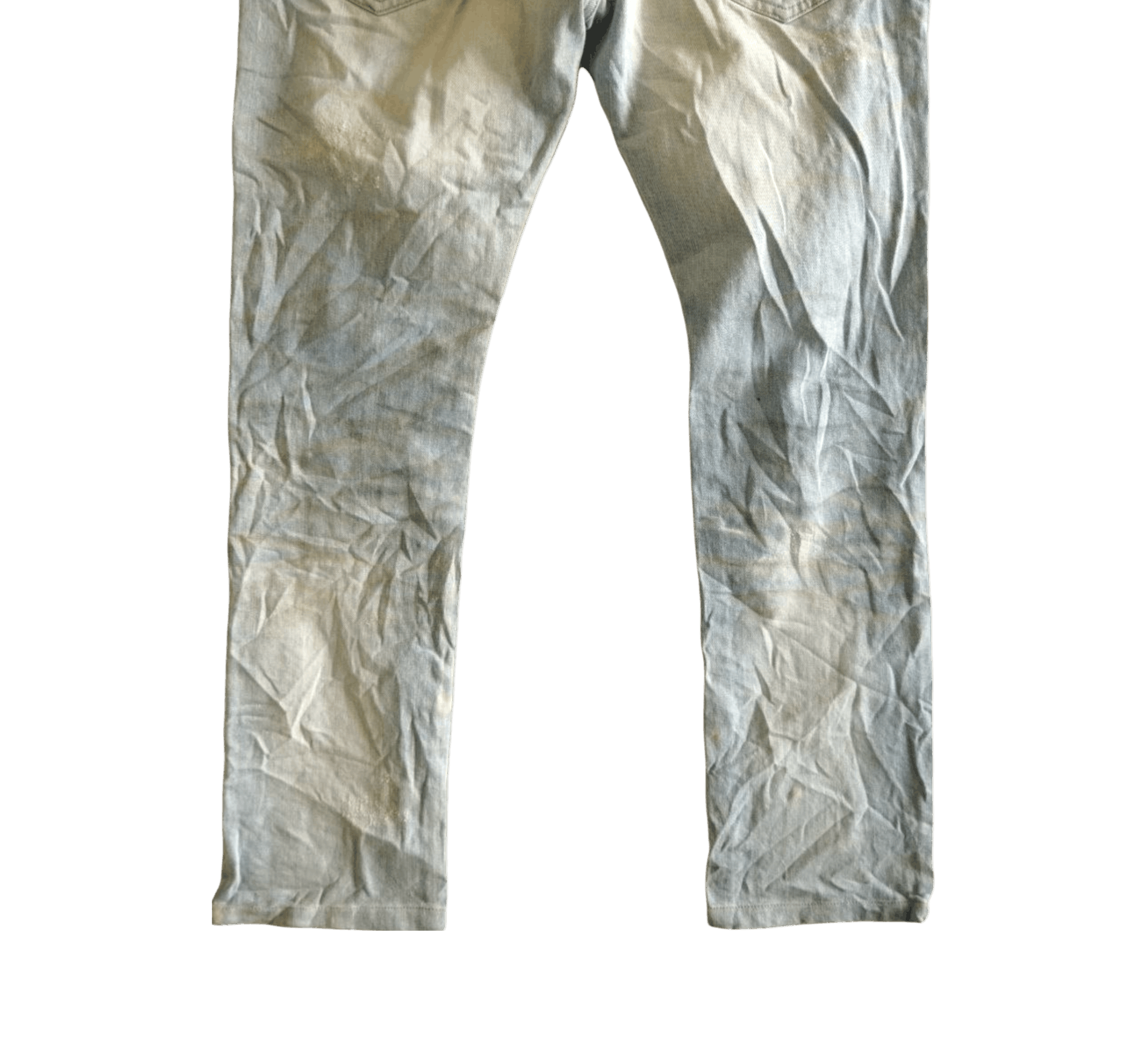 Tornado Mart Tornado Mart Japan Stretch Distressed Look Denim Jeans Size US 35 - 6 Thumbnail