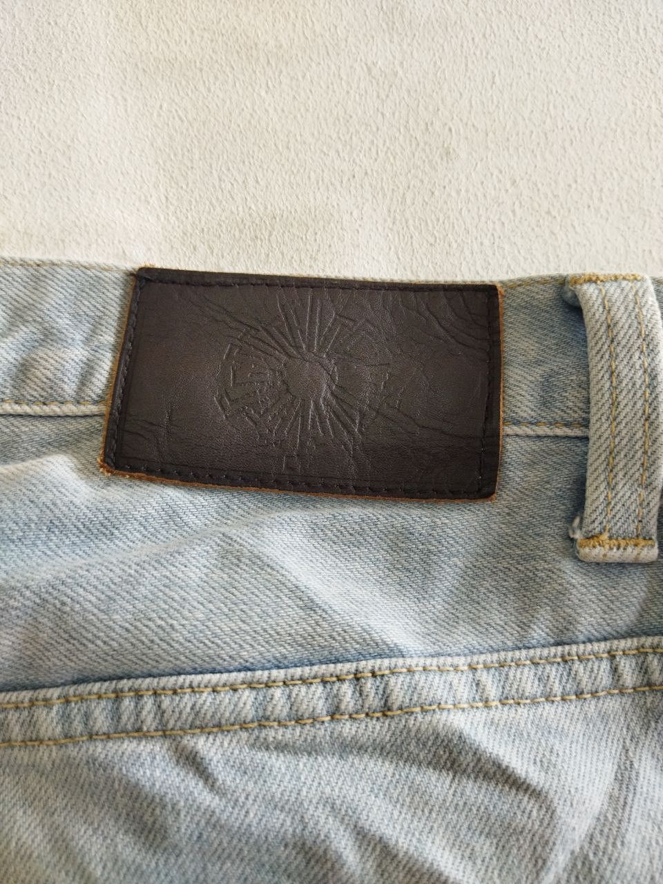 Tornado Mart Tornado Mart Japan Stretch Distressed Look Denim Jeans Size US 35 - 7 Thumbnail