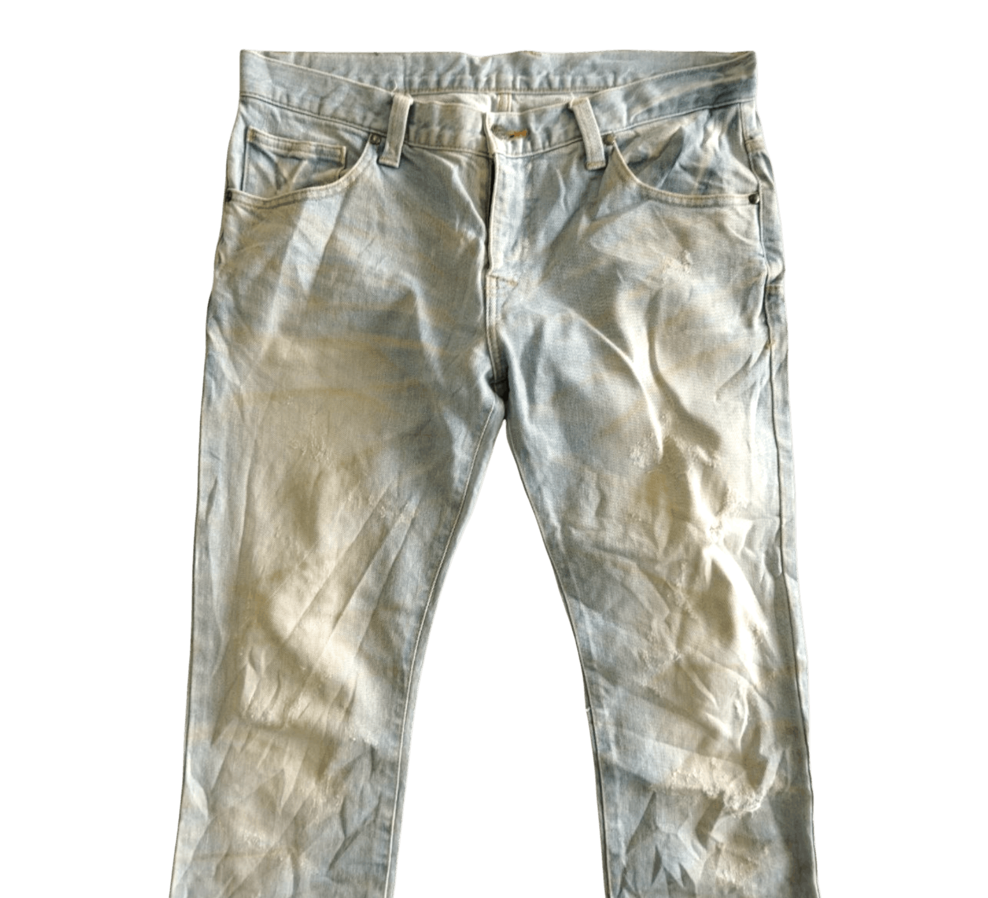 Tornado Mart Tornado Mart Japan Stretch Distressed Look Denim Jeans Size US 35 - 2 Thumbnail