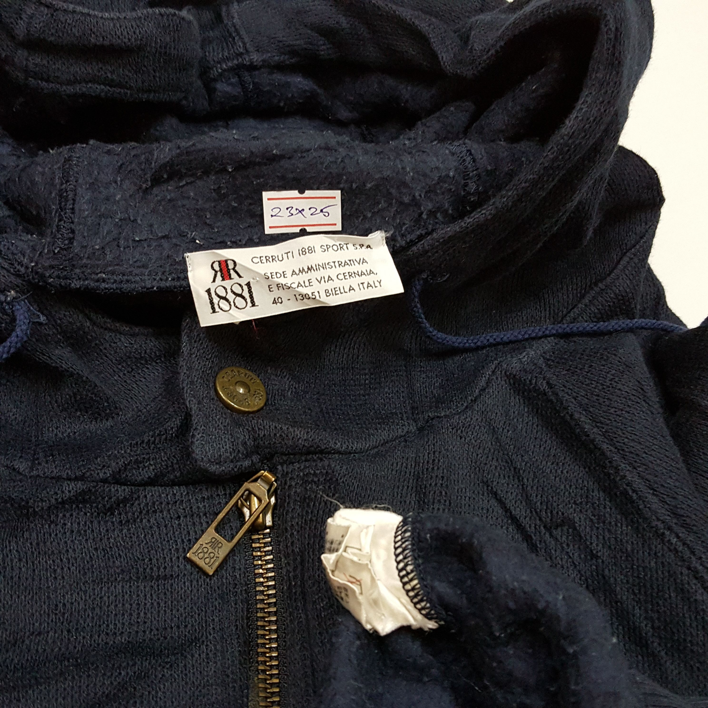 Cerruti 1881 × Vintage Vintage CERRUTI 1881 big logo nice design hoodies jacket Size US L / EU 52-54 / 3 - 5 Thumbnail