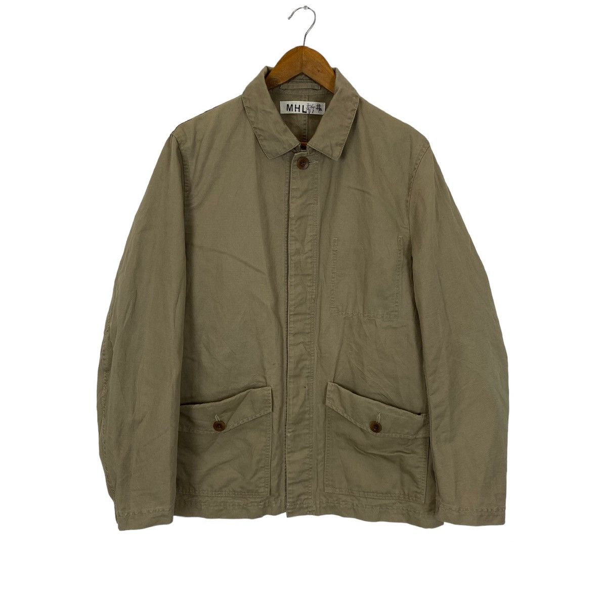 image of Margaret Howell Nice Design Mhl Chore/workers Style Jacket, Men's (Size Medium)