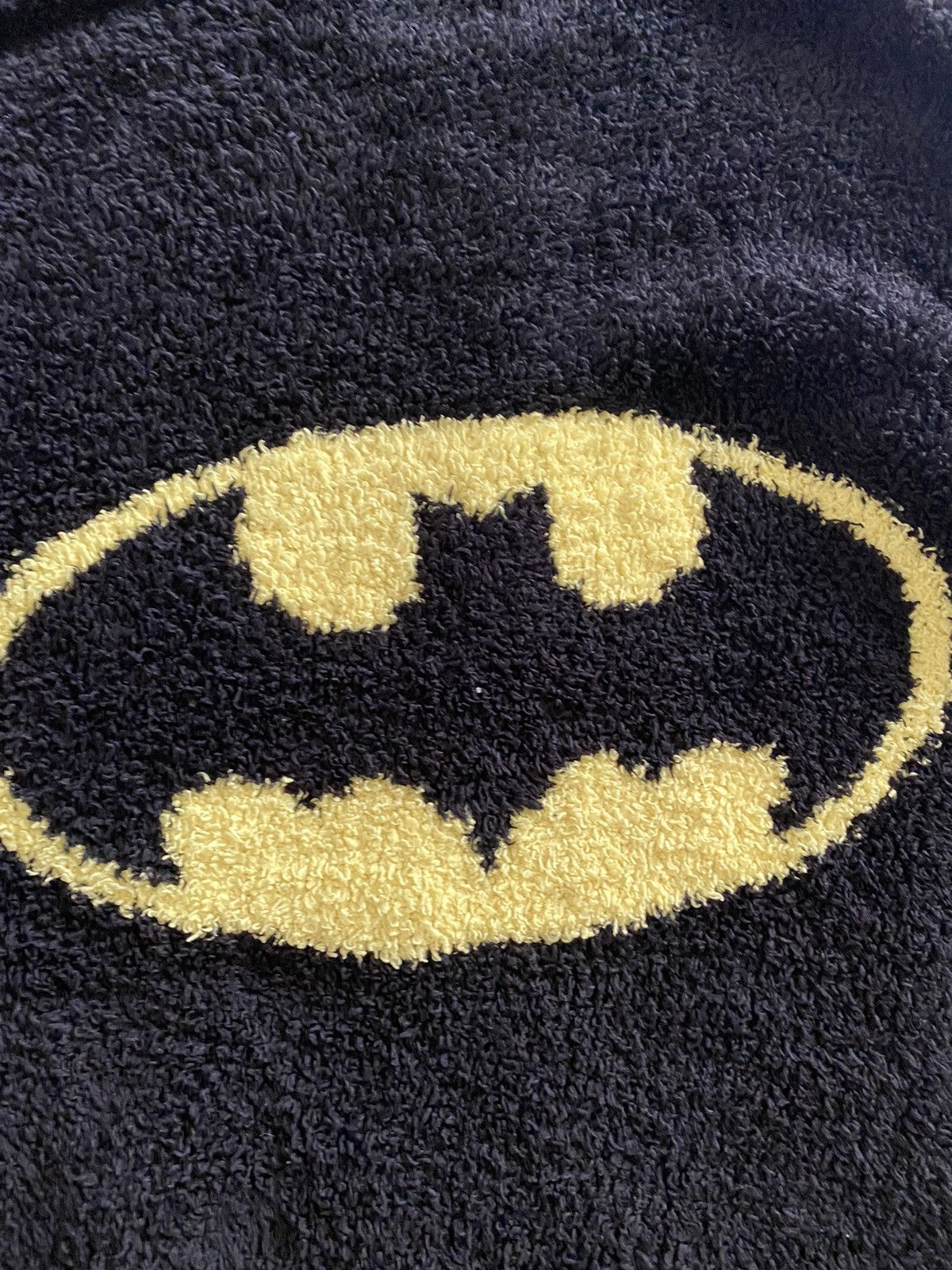DC Comics Vintage Mohair big logo Batman tm@DcComics hoodie Size US M / EU 48-50 / 2 - 7 Thumbnail