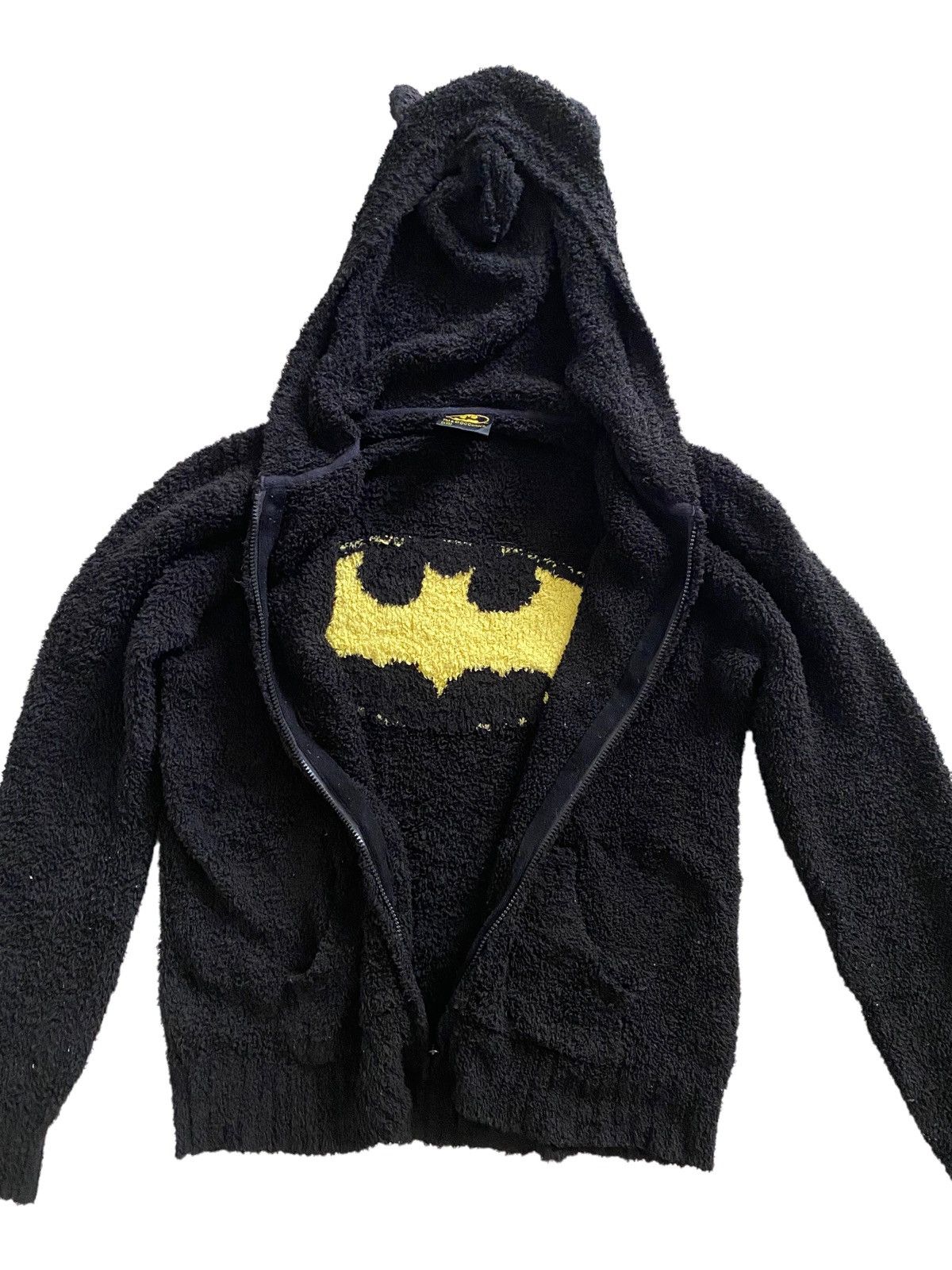DC Comics Vintage Mohair big logo Batman tm@DcComics hoodie Size US M / EU 48-50 / 2 - 4 Thumbnail