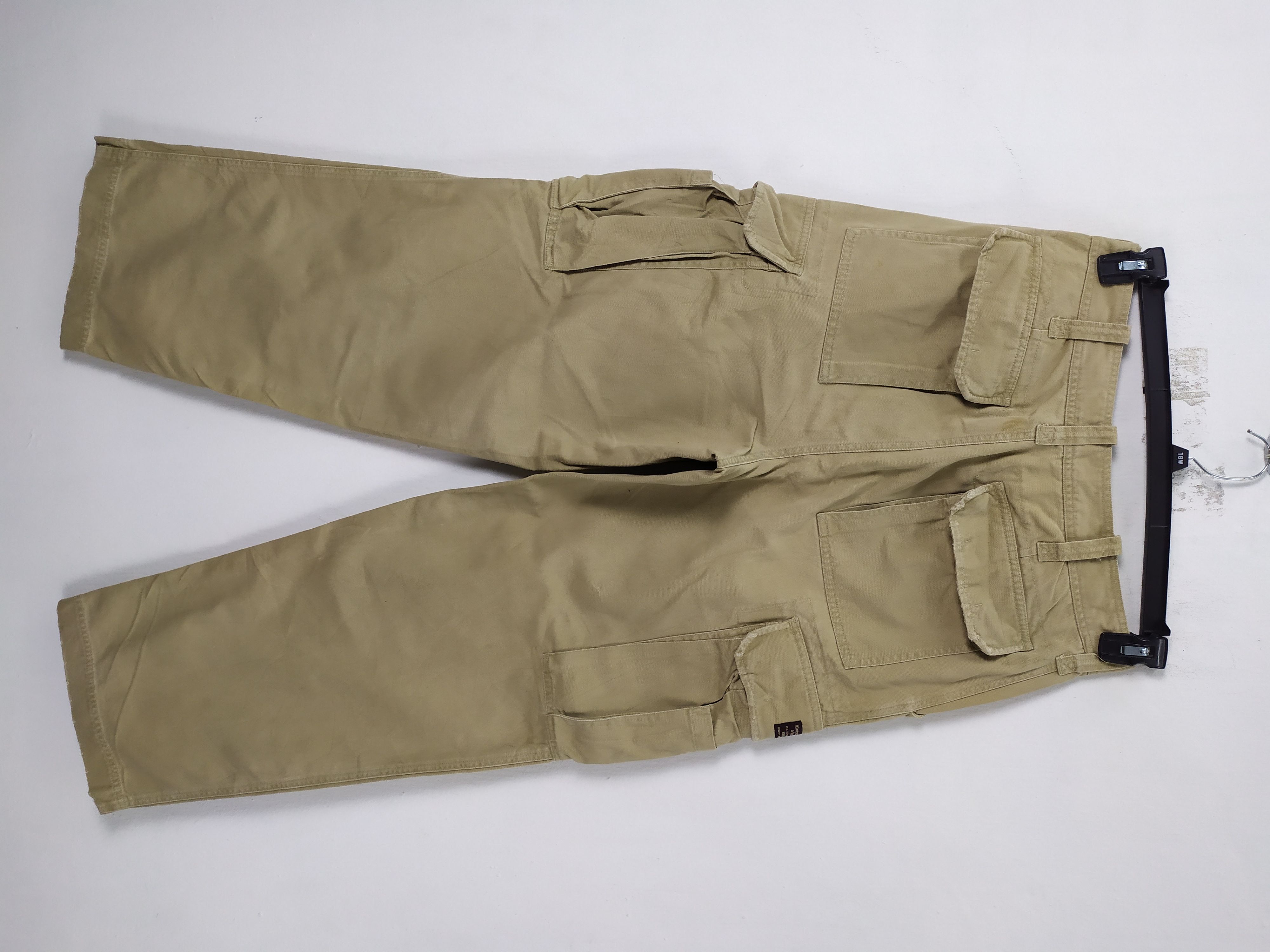 Abercrombie & Fitch × Vintage 8 POCKET ABERCROMBIE AND FITCH BAGGY CARGO PANTS Size US 32 / EU 48 - 16 Thumbnail