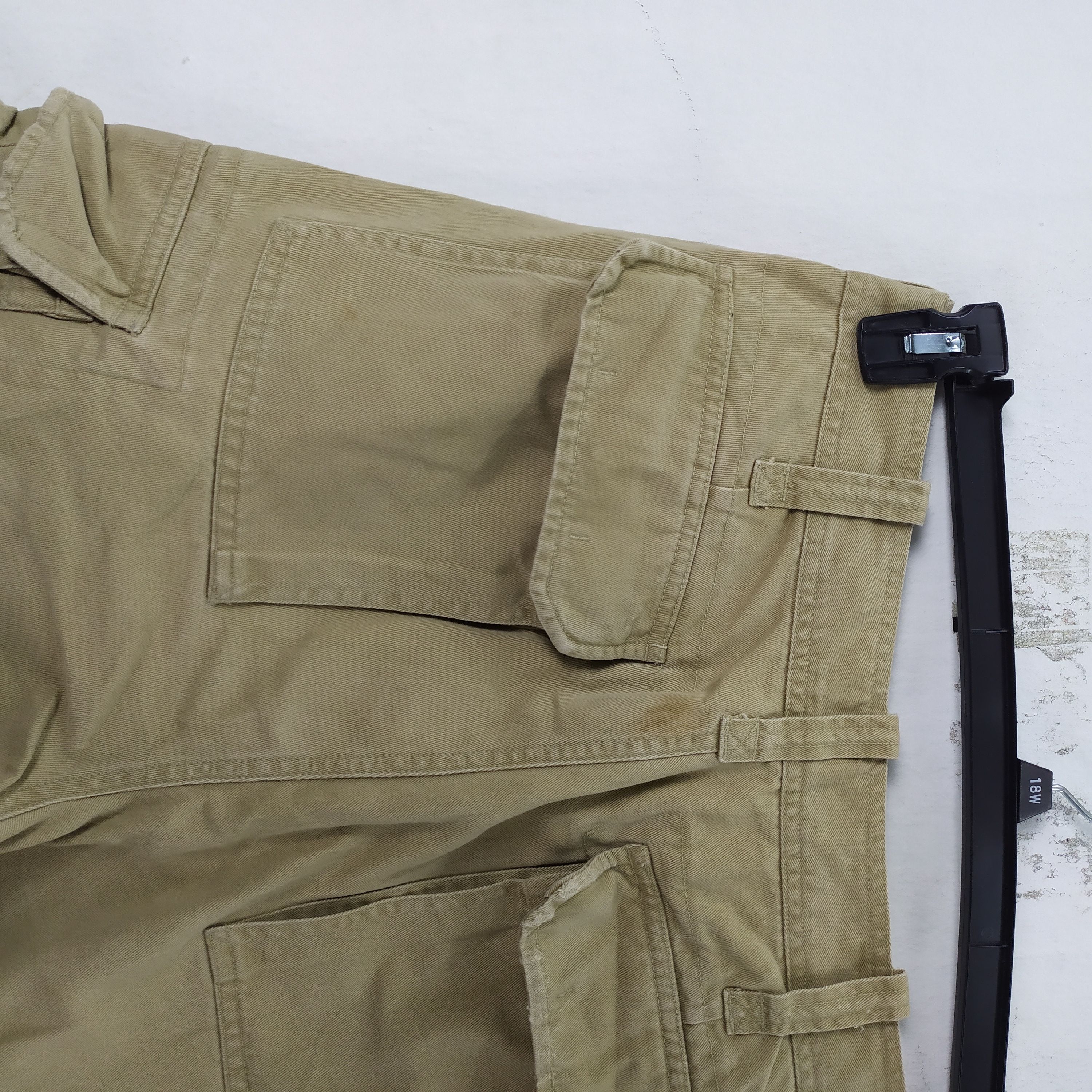 Abercrombie & Fitch × Vintage 8 POCKET ABERCROMBIE AND FITCH BAGGY CARGO PANTS Size US 32 / EU 48 - 14 Thumbnail