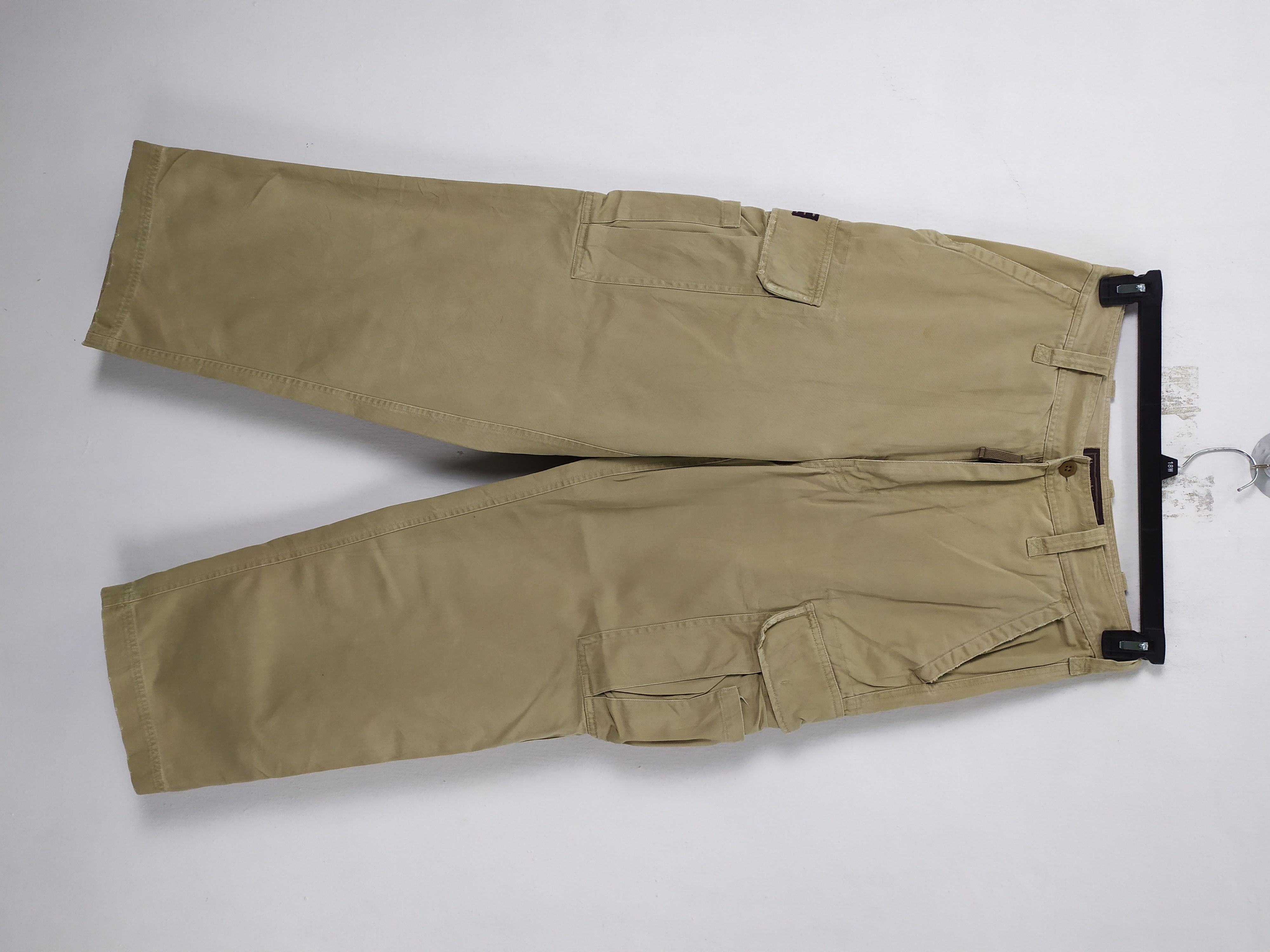 Abercrombie & Fitch × Vintage 8 POCKET ABERCROMBIE AND FITCH BAGGY CARGO PANTS Size US 32 / EU 48 - 1 Thumbnail