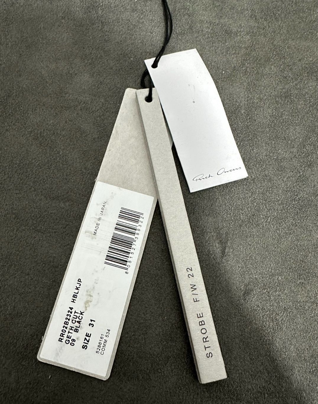 Rick Owens Rick Owens jeans Size US 31 - 4 Thumbnail