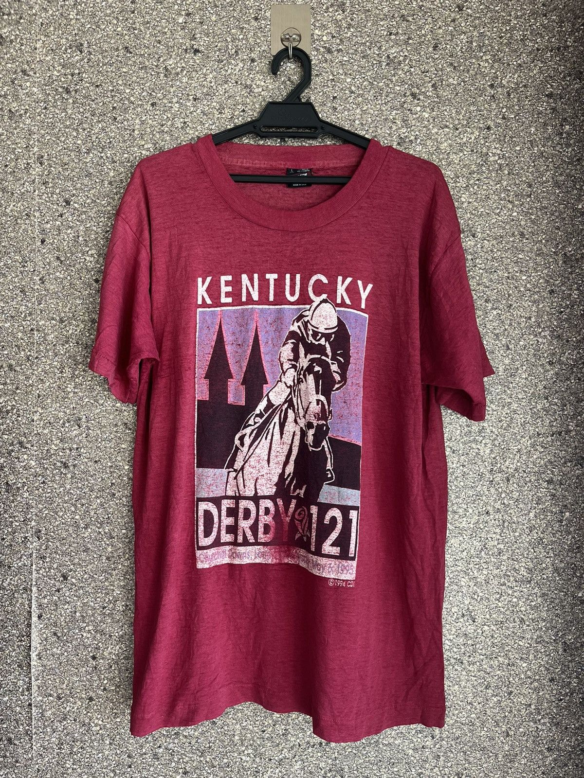 image of Vintage Kentucky Ft22 in Maroon, Men's (Size Large)