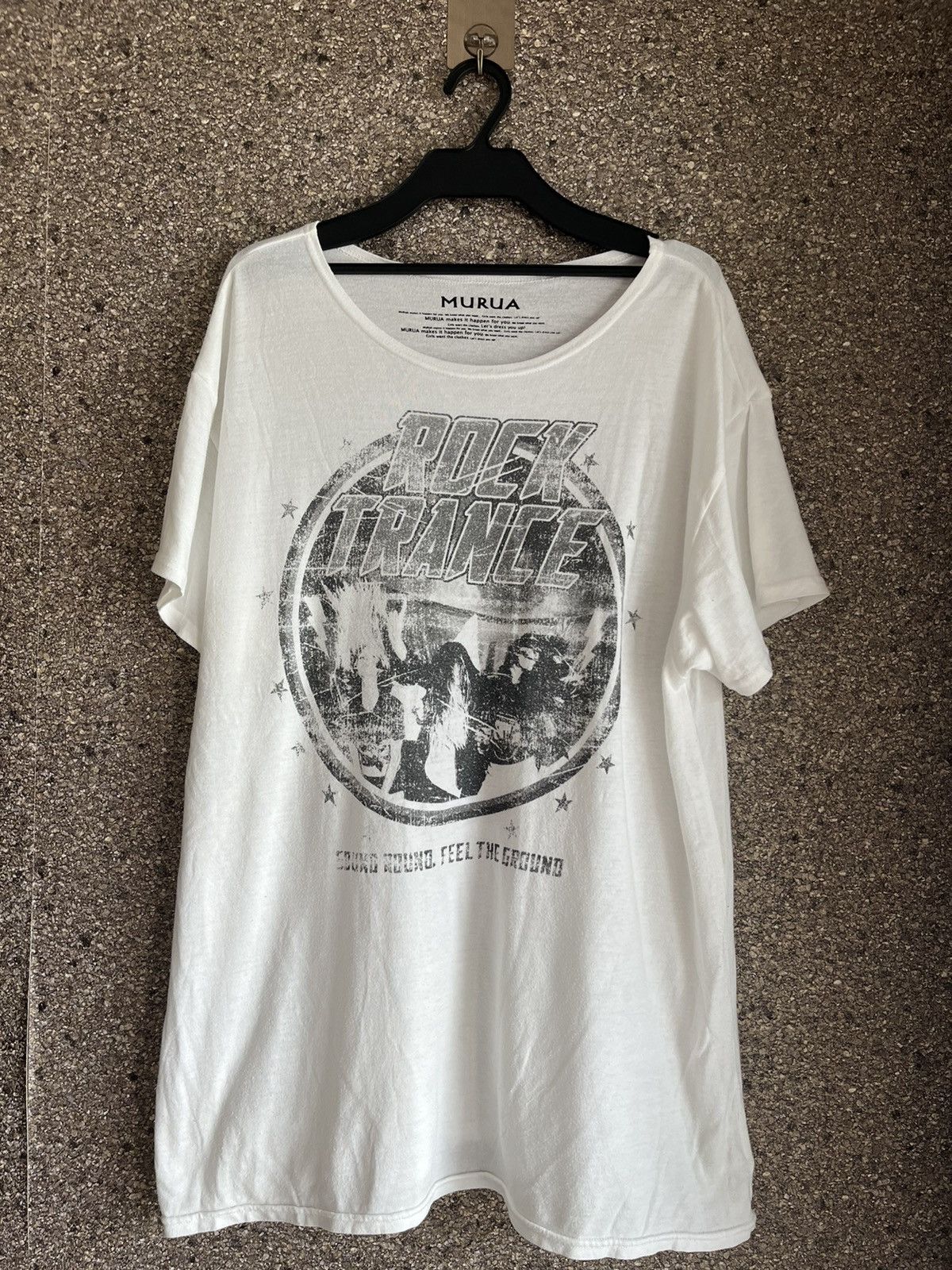 Image of Vintage Rock Trance Ft72 in White, Men's (Size XL)