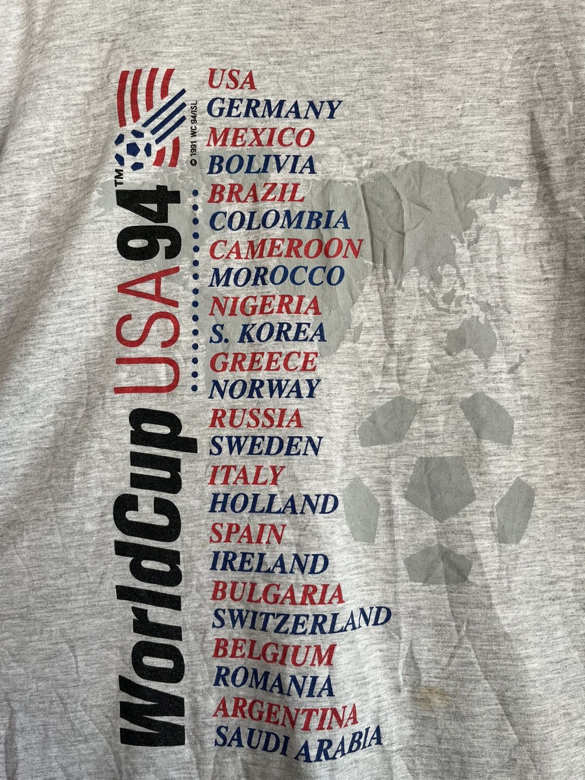 Vintage Worldcup usa ft22 Size US L / EU 52-54 / 3 - 2 Thumbnail