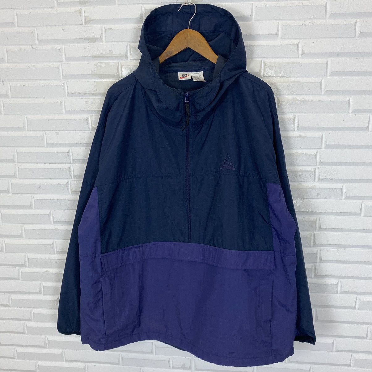 Nike × Nike ACG × Vintage Vintage Nike ACG anorak style windbreaker Size US L / EU 52-54 / 3 - 4 Thumbnail