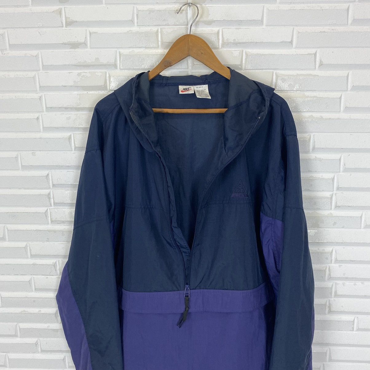 Nike × Nike ACG × Vintage Vintage Nike ACG anorak style windbreaker Size US L / EU 52-54 / 3 - 9 Thumbnail