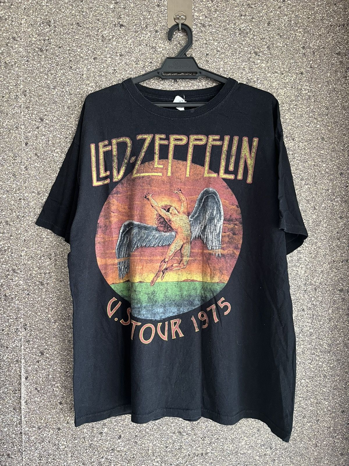 image of Vintage Led Zeppelin Ft22 in Black, Men's (Size XL)