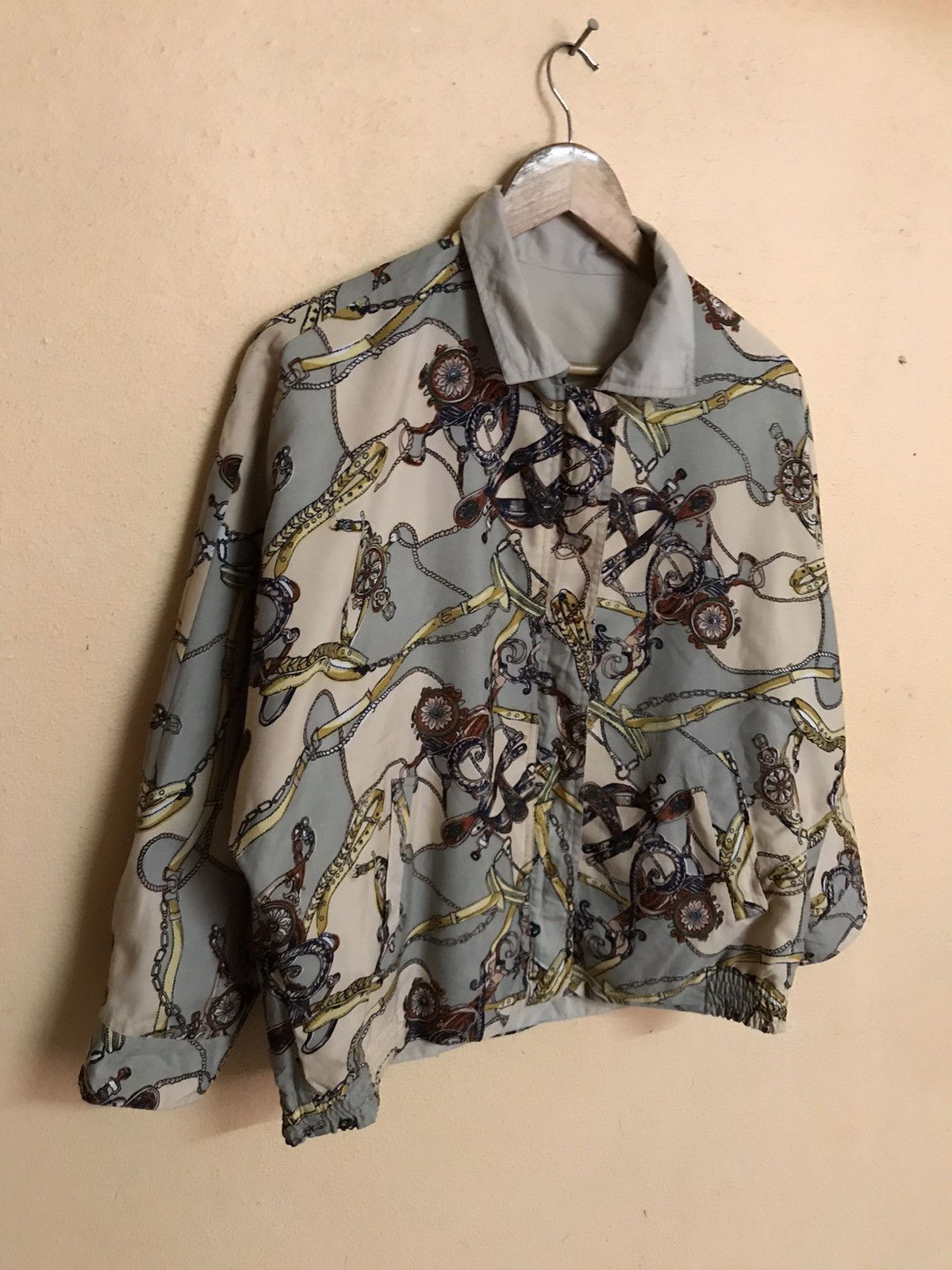 20471120 × Beauty Beast × Japanese Brand RARE BAROQUE SILK FULL PRINT VERY NICE JACKET Size US M / EU 48-50 / 2 - 2 Thumbnail