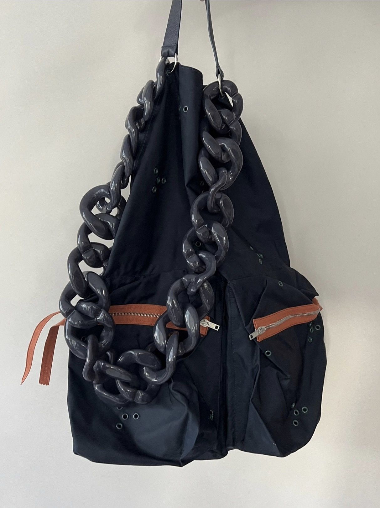 はこぽす対応商品】 RAF ライトSS16 SIMONS Bag Sack Chain バッグ 