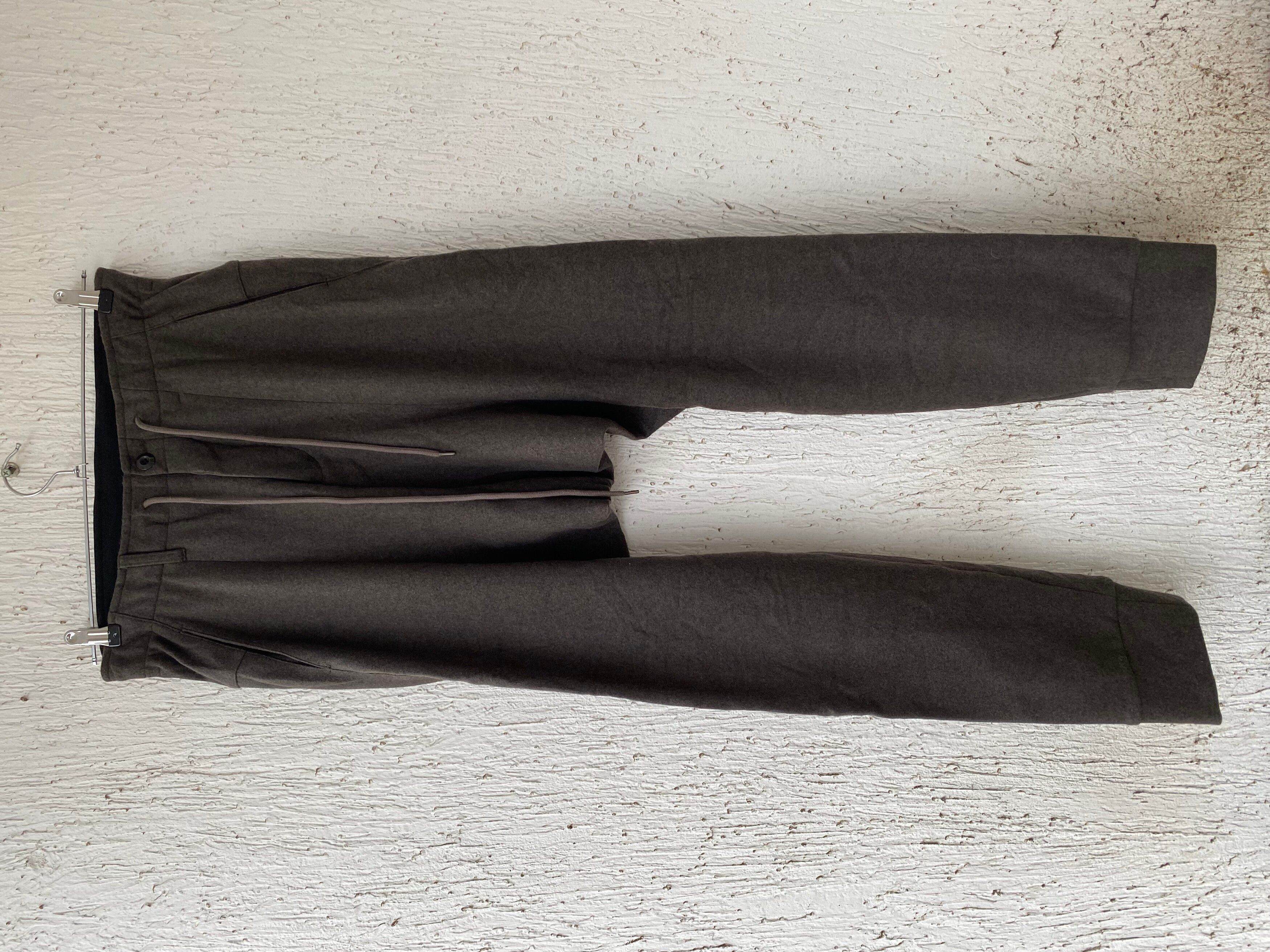 Pre-owned Attachment X Kazuyuki Kumagai Attachment Cashmere Blend Drop Crotch Pant In Brown