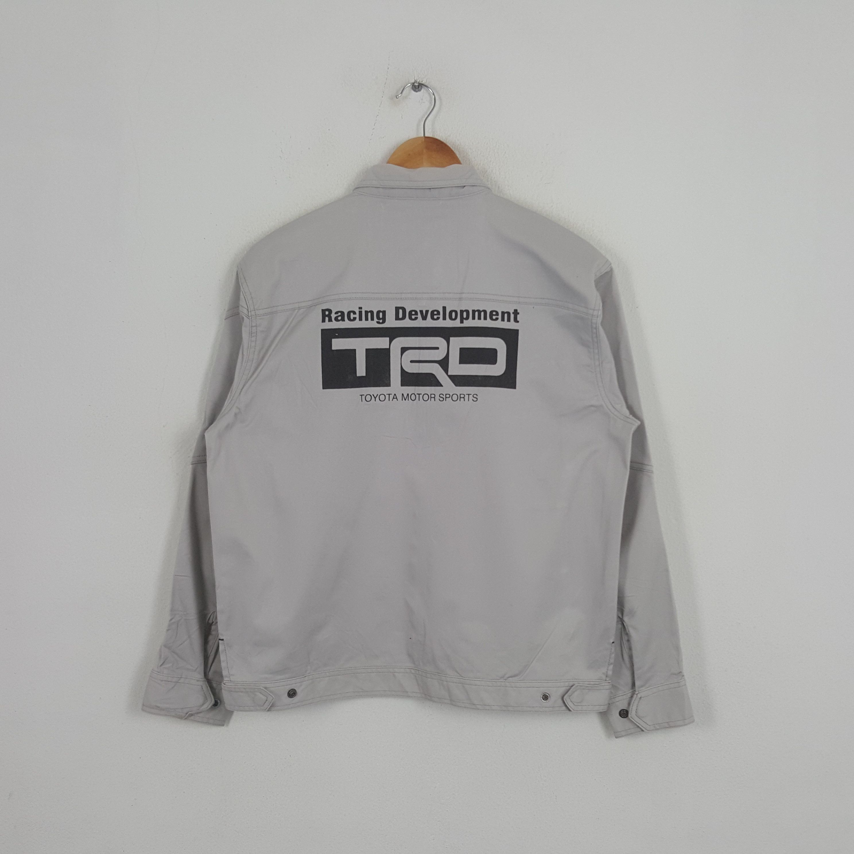 Vintage TRD Racing Development Toyota Team Custom Art Jacket