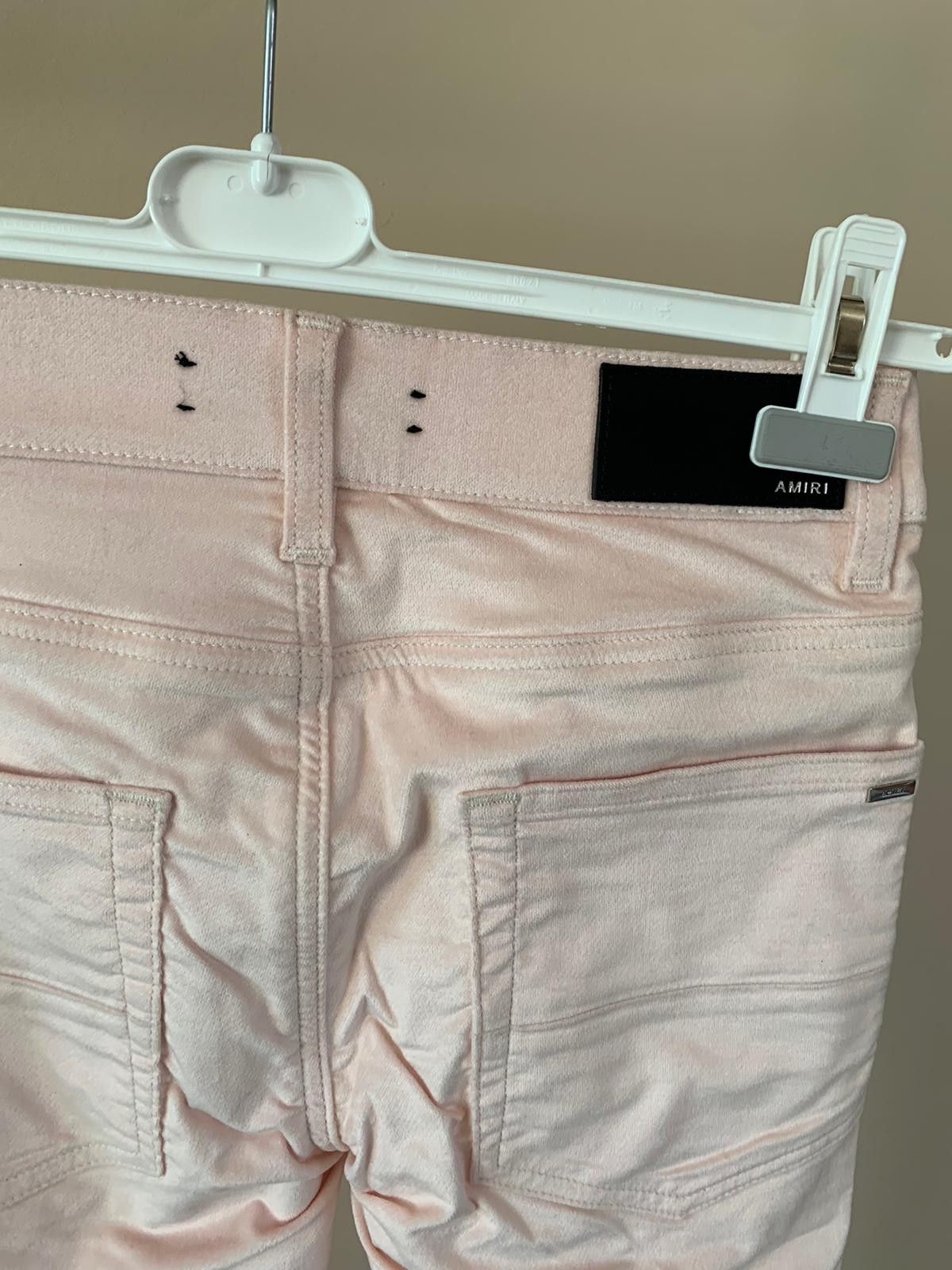 Amiri o1rshd Velour Skinny Stack Pants Size US 28 / EU 44 - 10 Thumbnail