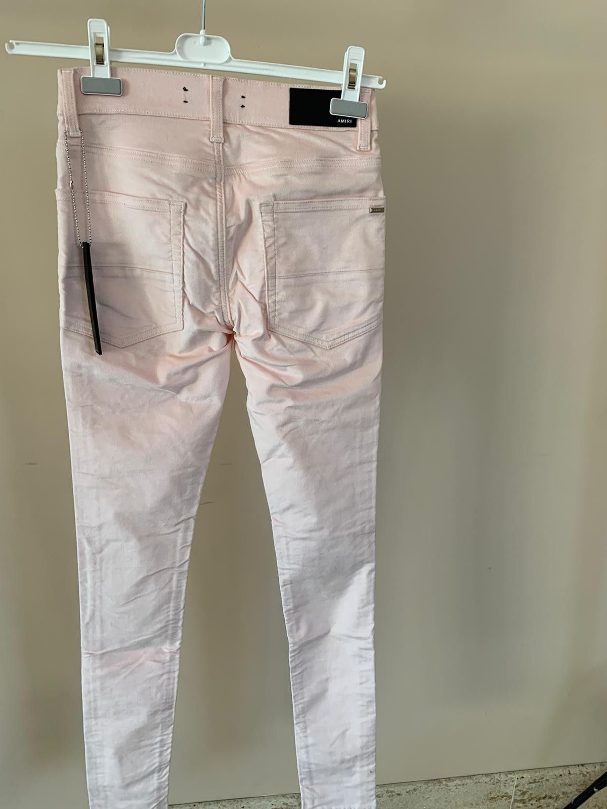 Amiri o1rshd Velour Skinny Stack Pants Size US 28 / EU 44 - 12 Thumbnail