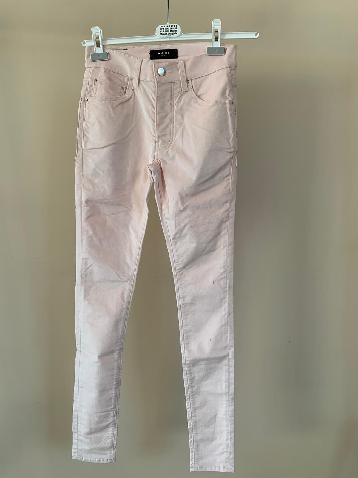 Amiri o1rshd Velour Skinny Stack Pants Size US 28 / EU 44 - 3 Thumbnail