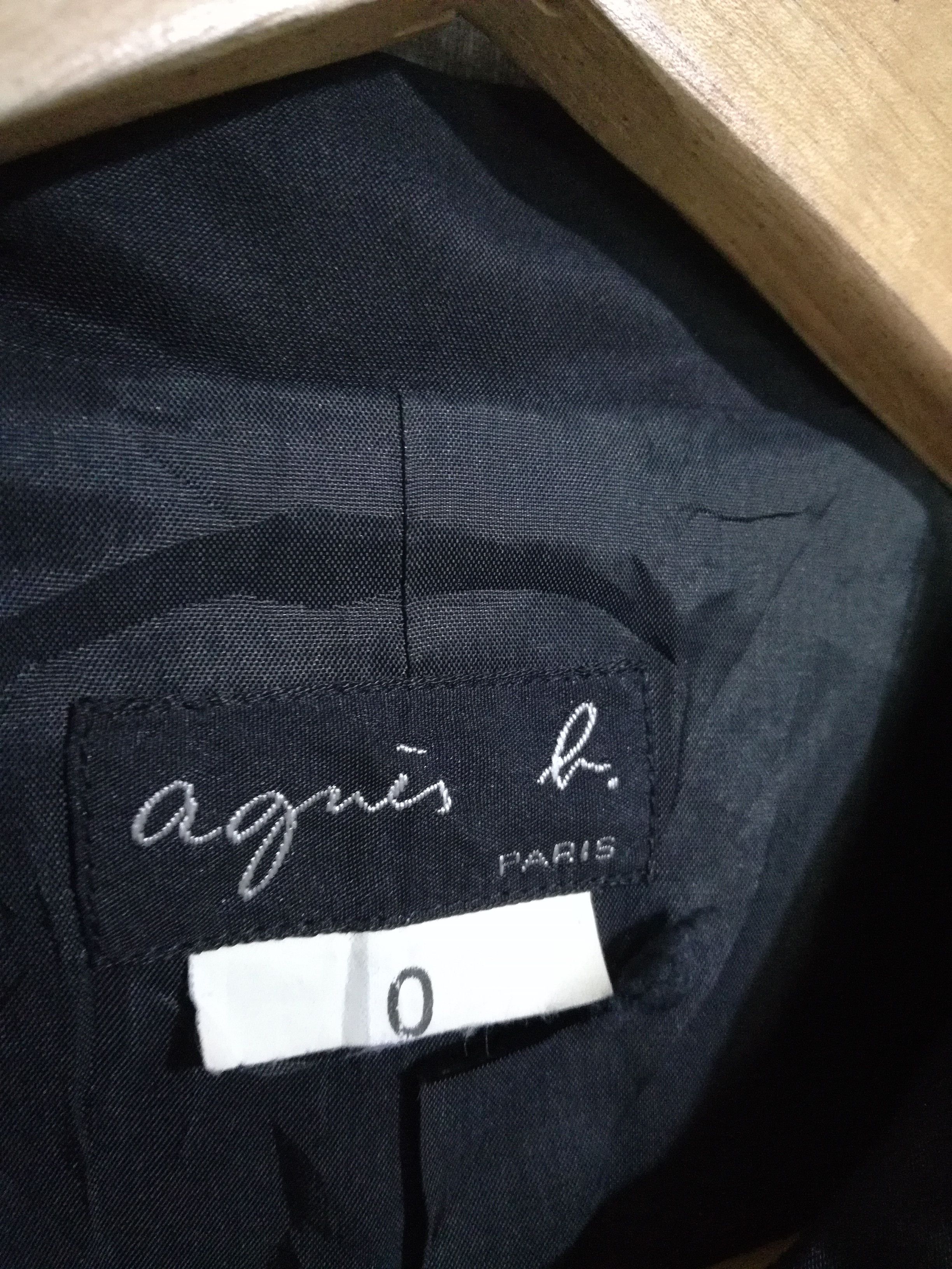 agnes b. agnes b black long jacket Size US M / EU 48-50 / 2 - 3 Thumbnail