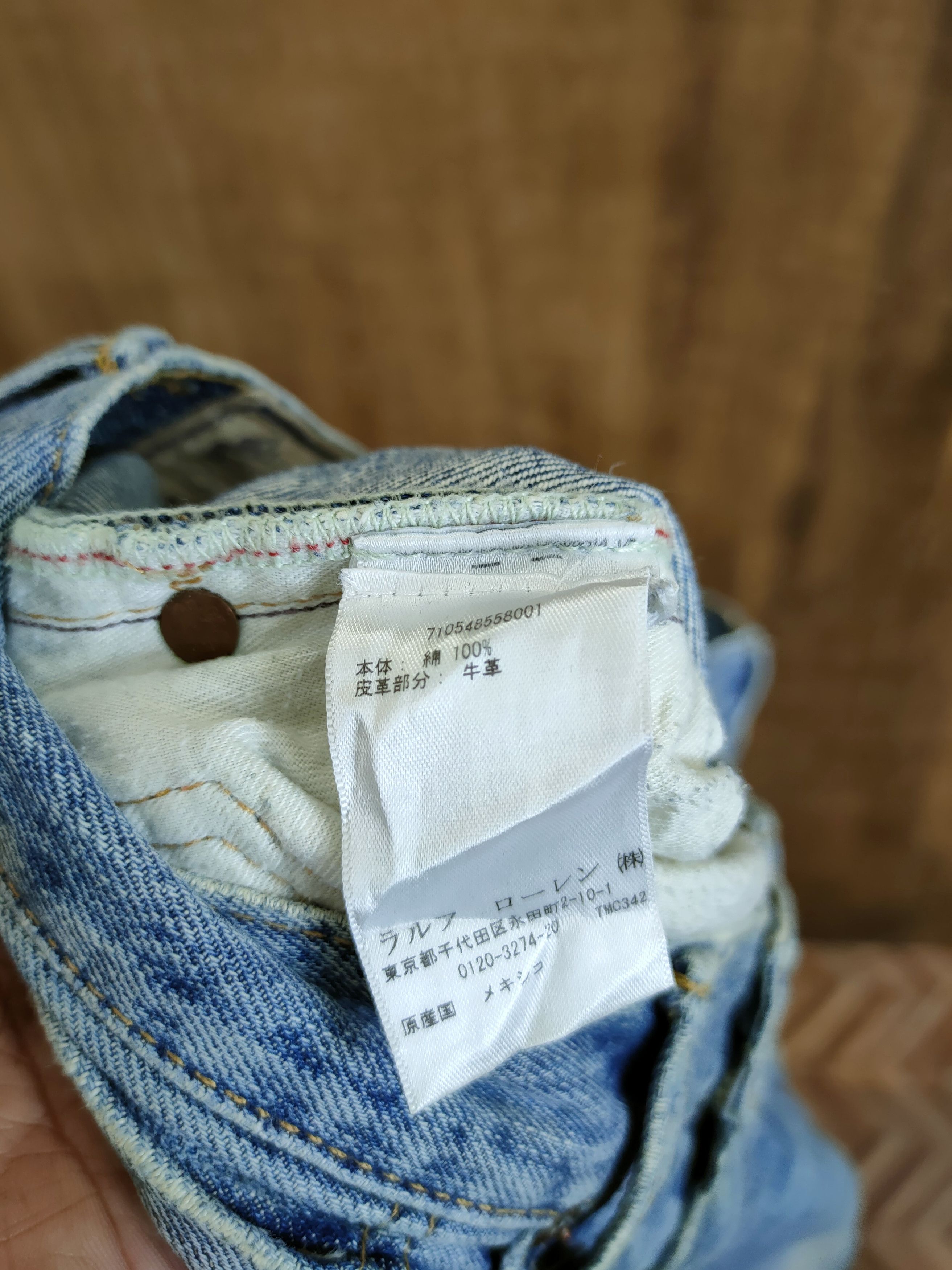 Polo Ralph Lauren Polo Ralph Lauren vintage distressed denim pants #46-744 Size US 30 / EU 46 - 12 Thumbnail