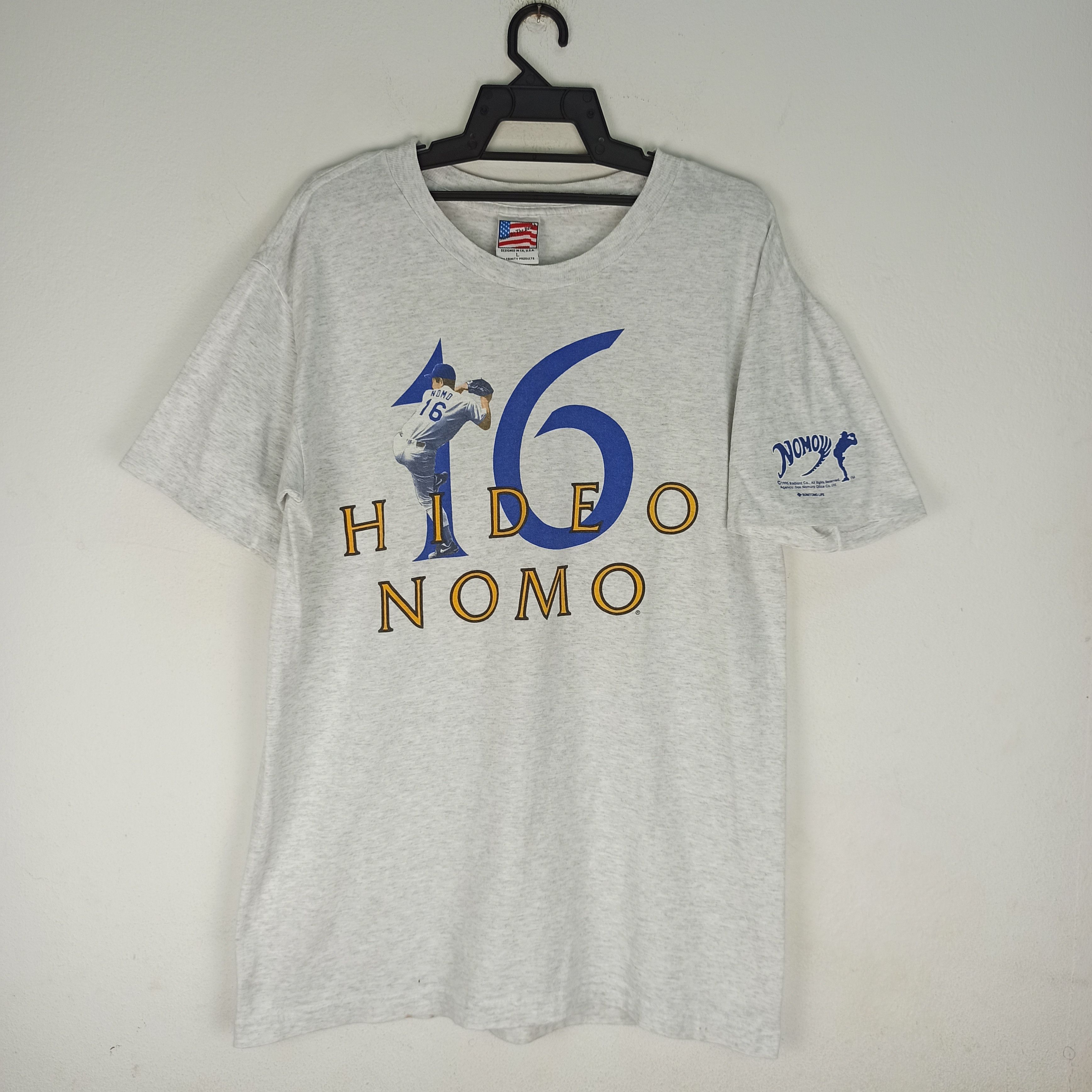 Dodgers NOMO THE TORNADO Tシャツ 🔥Vintage🔥 The Tornado Hideo