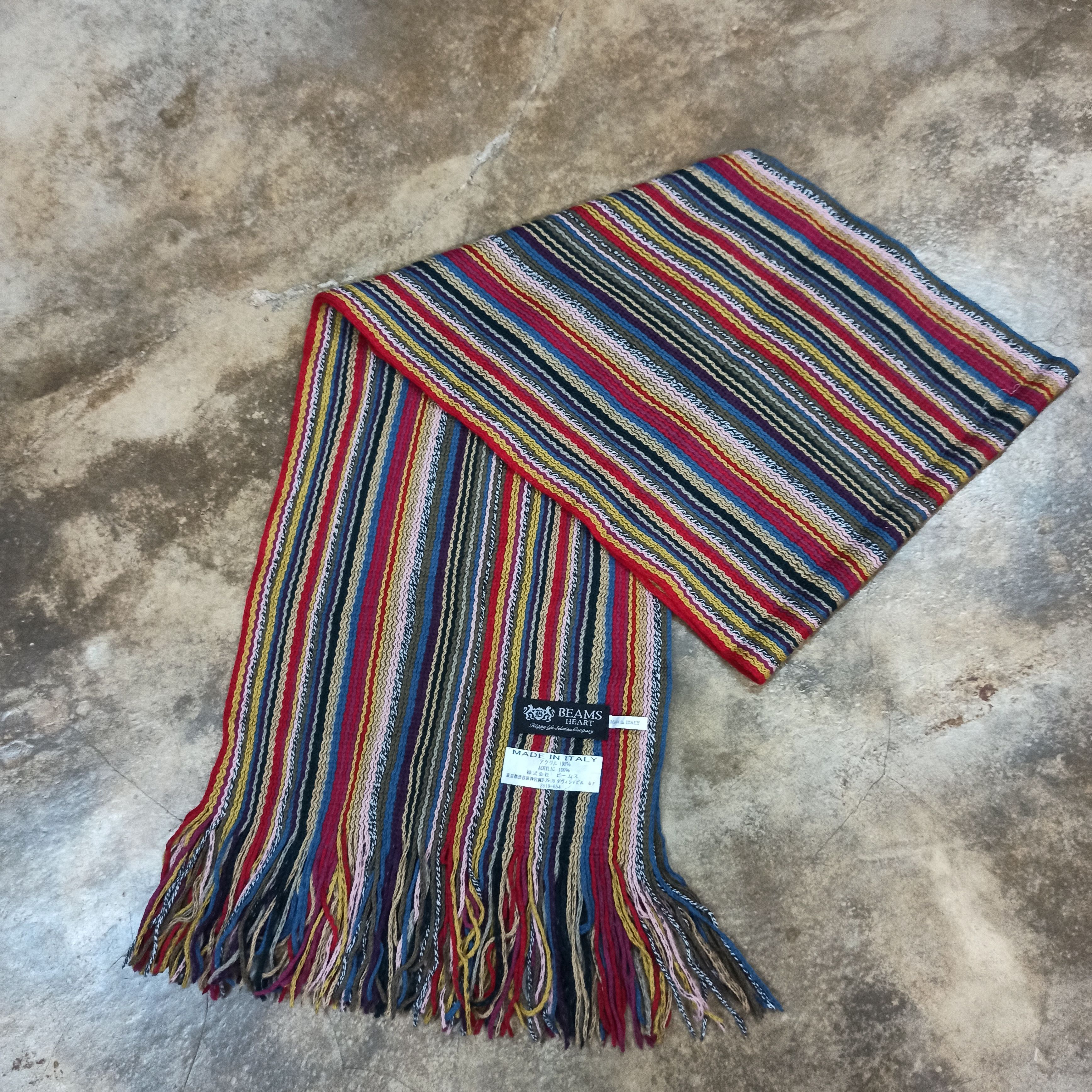 Beams Plus 🔥STEALS🔥vintage Beams Heart Made in Italy Multiple Colour Size ONE SIZE - 5 Thumbnail
