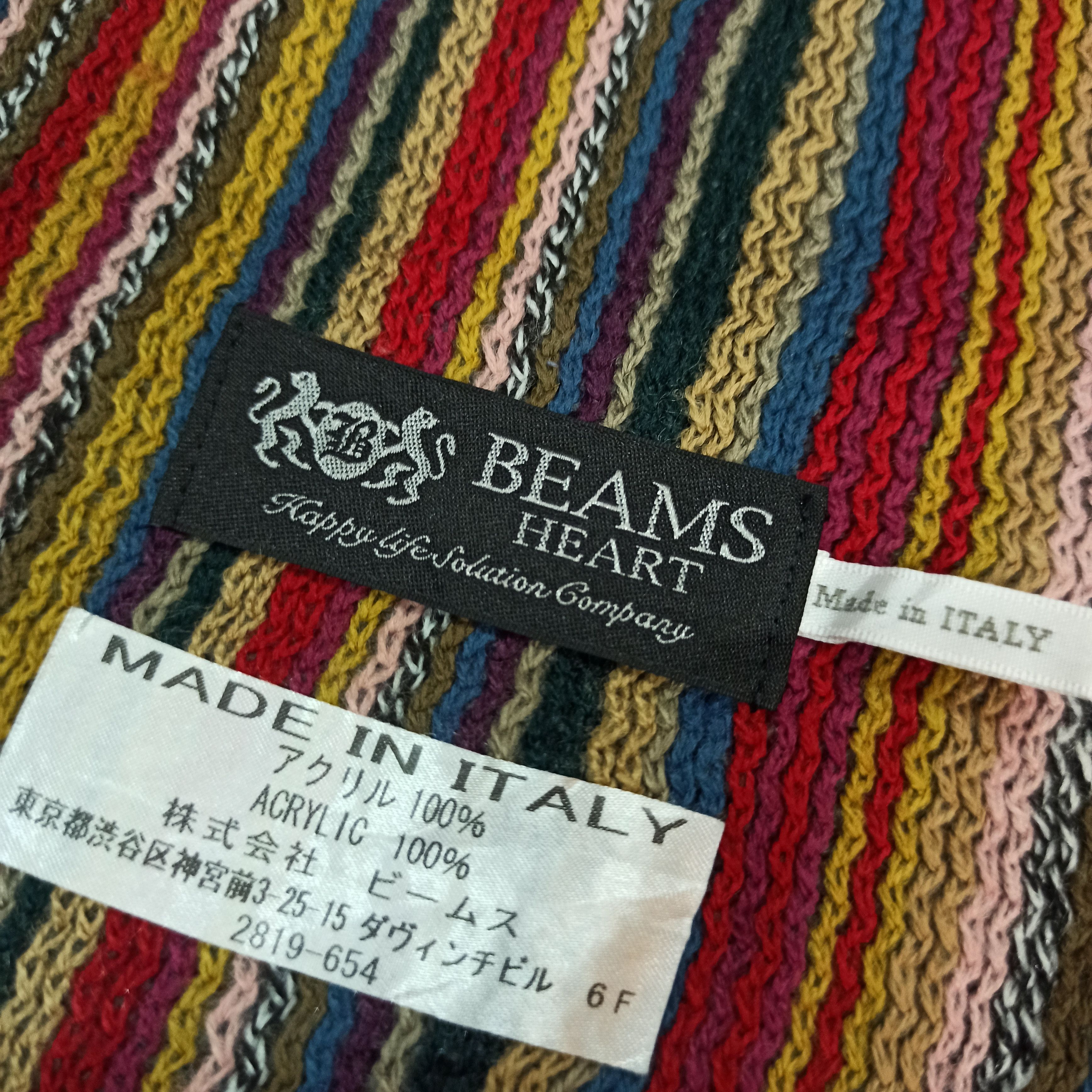 Beams Plus 🔥STEALS🔥vintage Beams Heart Made in Italy Multiple Colour Size ONE SIZE - 4 Thumbnail