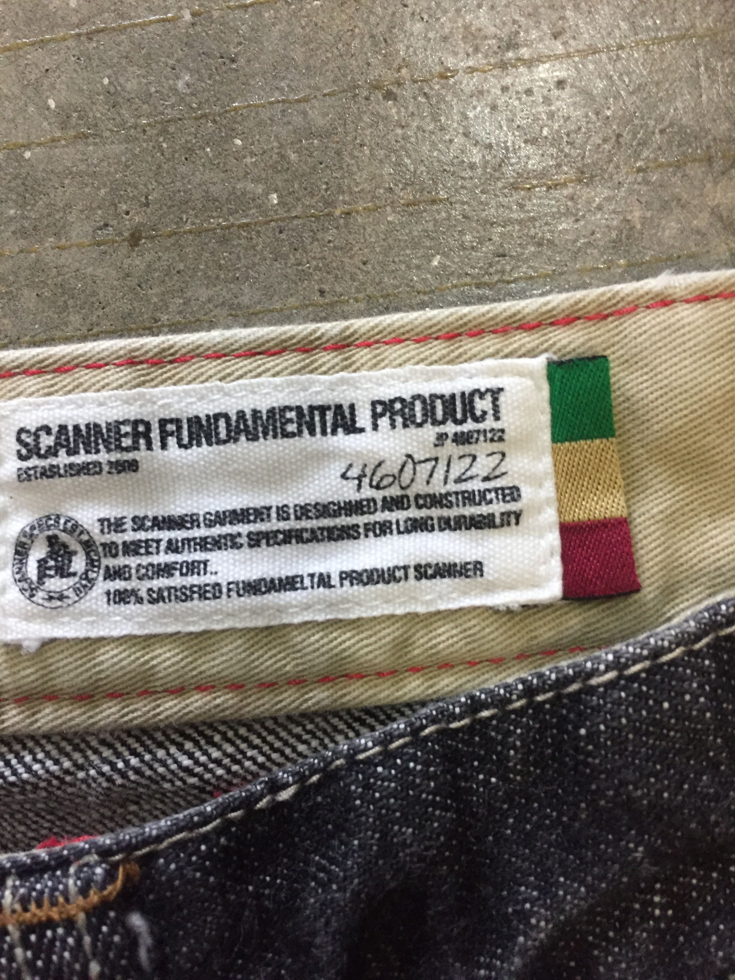 20471120 SCANNER Japan baggy herringbone hybrid pants Size US 32 / EU 48 - 10 Thumbnail