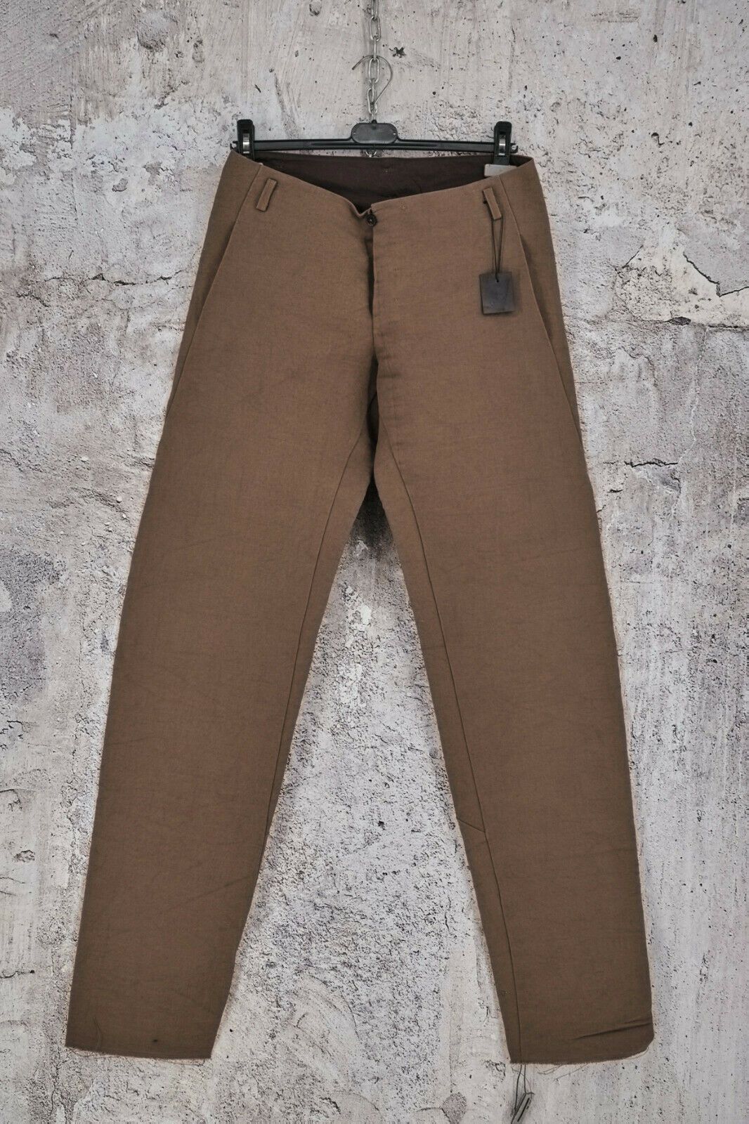 image of Ma NWT M.a+ Vertical Pocket Easy Fit Paper Pants 46It,1550$ in Brown, Men's (Size 30)