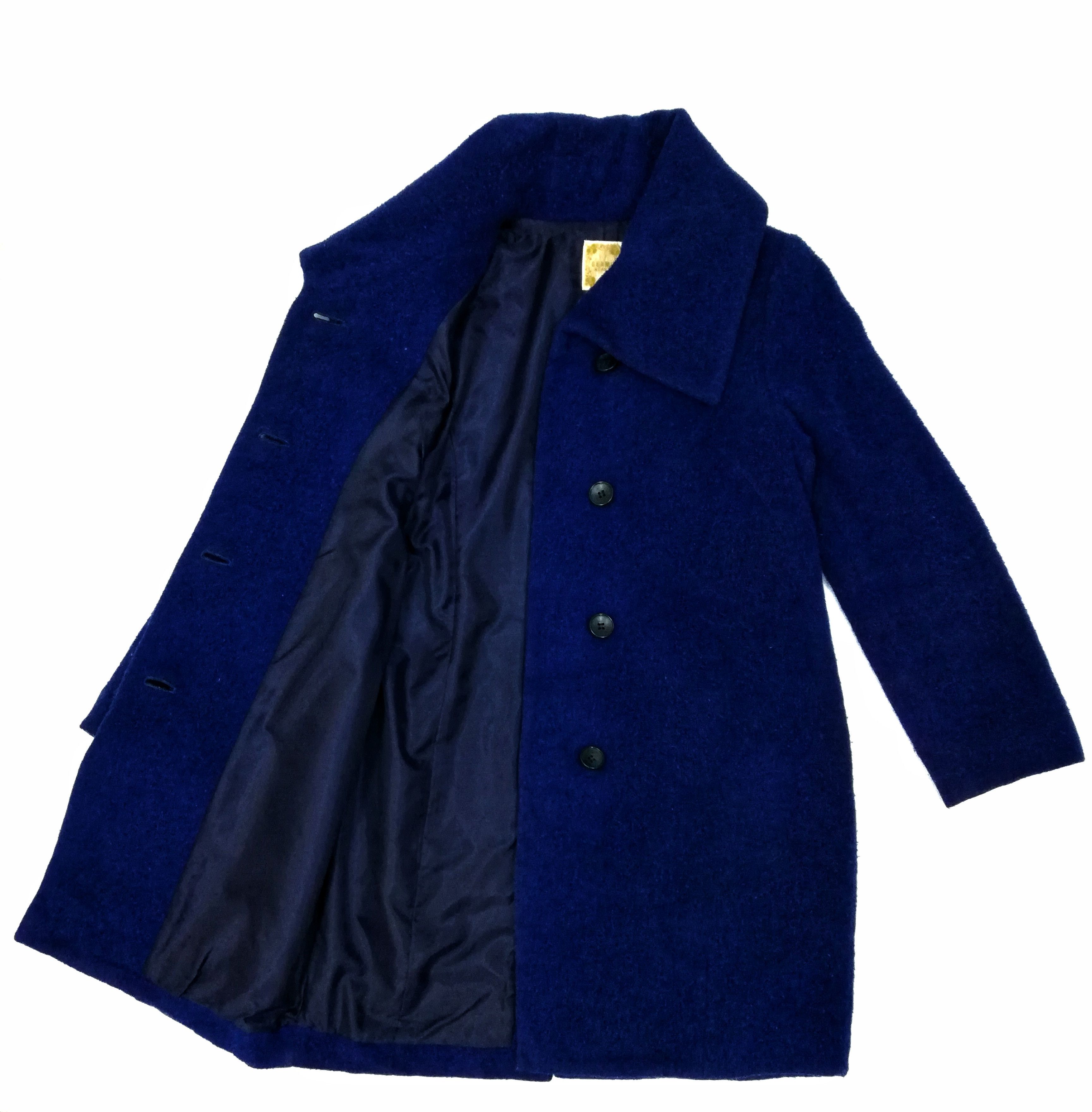 Designer × Japanese Brand 🔥VINTAGE BEAMS HEART BUTTON UP BLUE WOMEN LONG JACKET🔥 Size S / US 4 / IT 40 - 5 Thumbnail