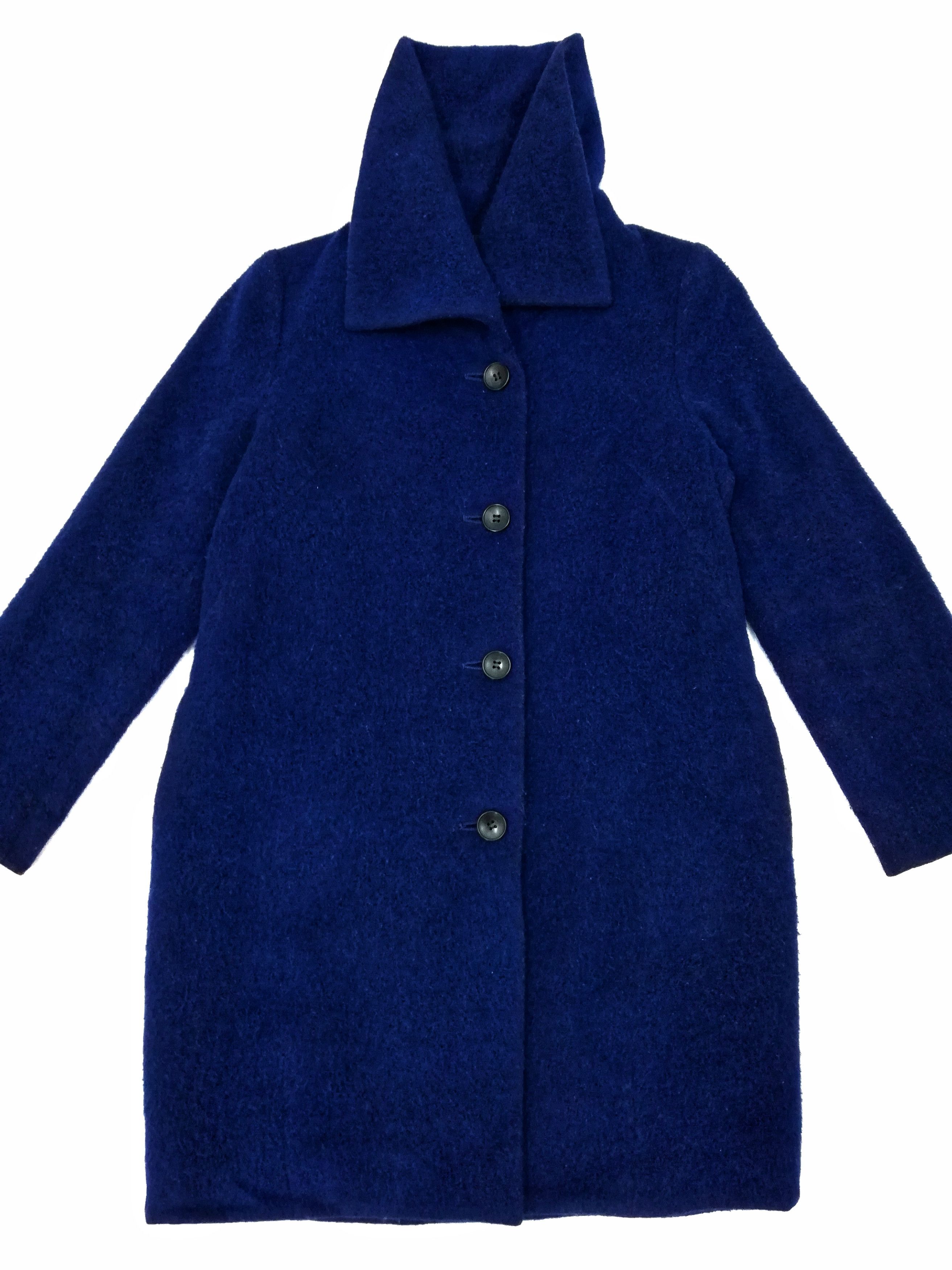 Designer × Japanese Brand 🔥VINTAGE BEAMS HEART BUTTON UP BLUE WOMEN LONG JACKET🔥 Size S / US 4 / IT 40 - 2 Thumbnail