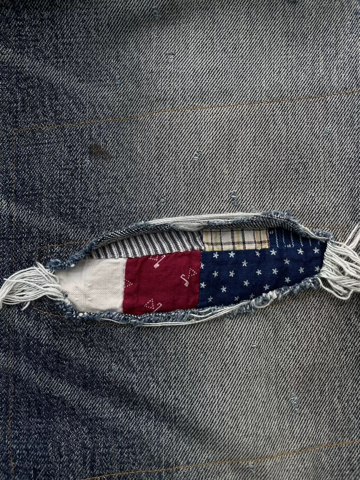 VISVIM SS JOURNEYMAN PANTS TACKED CRASH 21AW